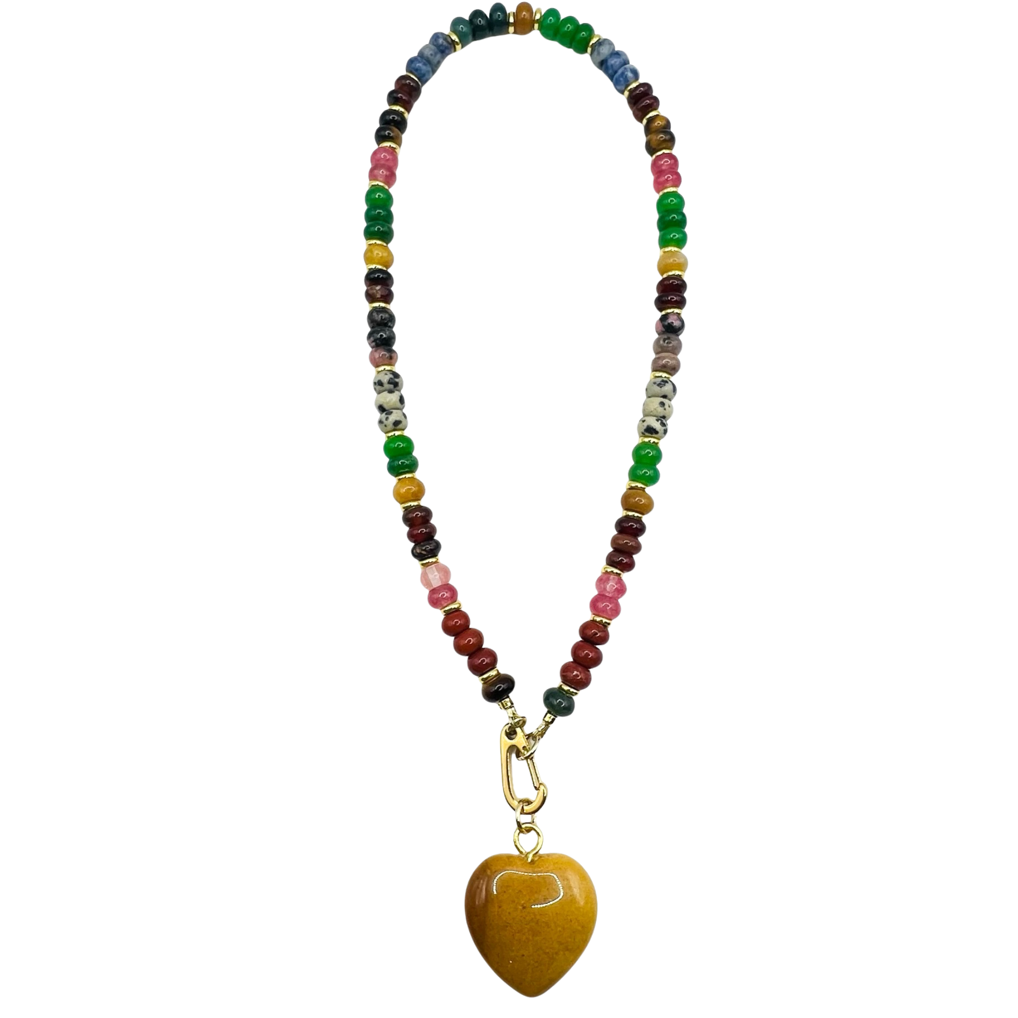 HEARTSEMIPRECIOUSBEADNECKLACE-riverstone