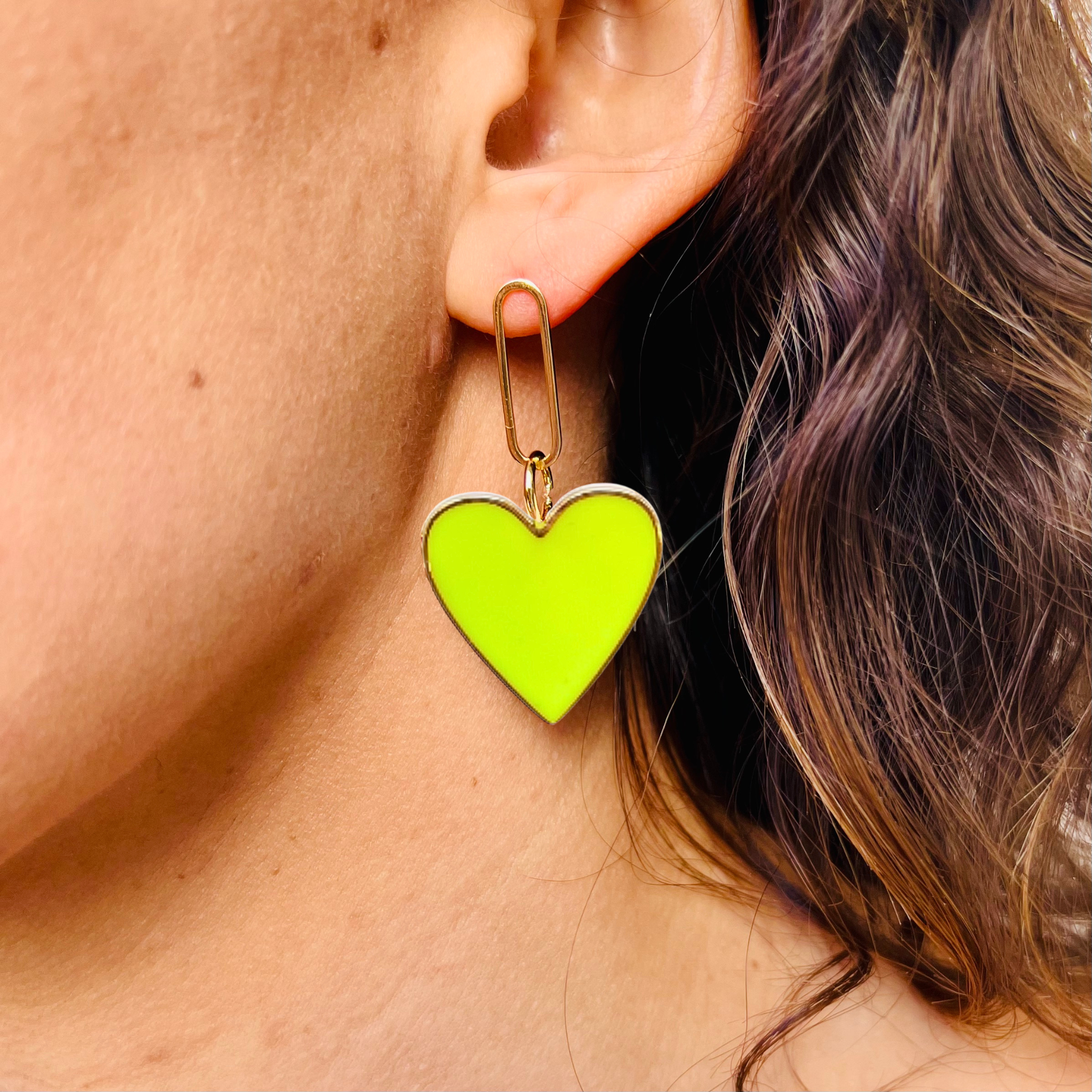 Hearts on Fire Neon Earring