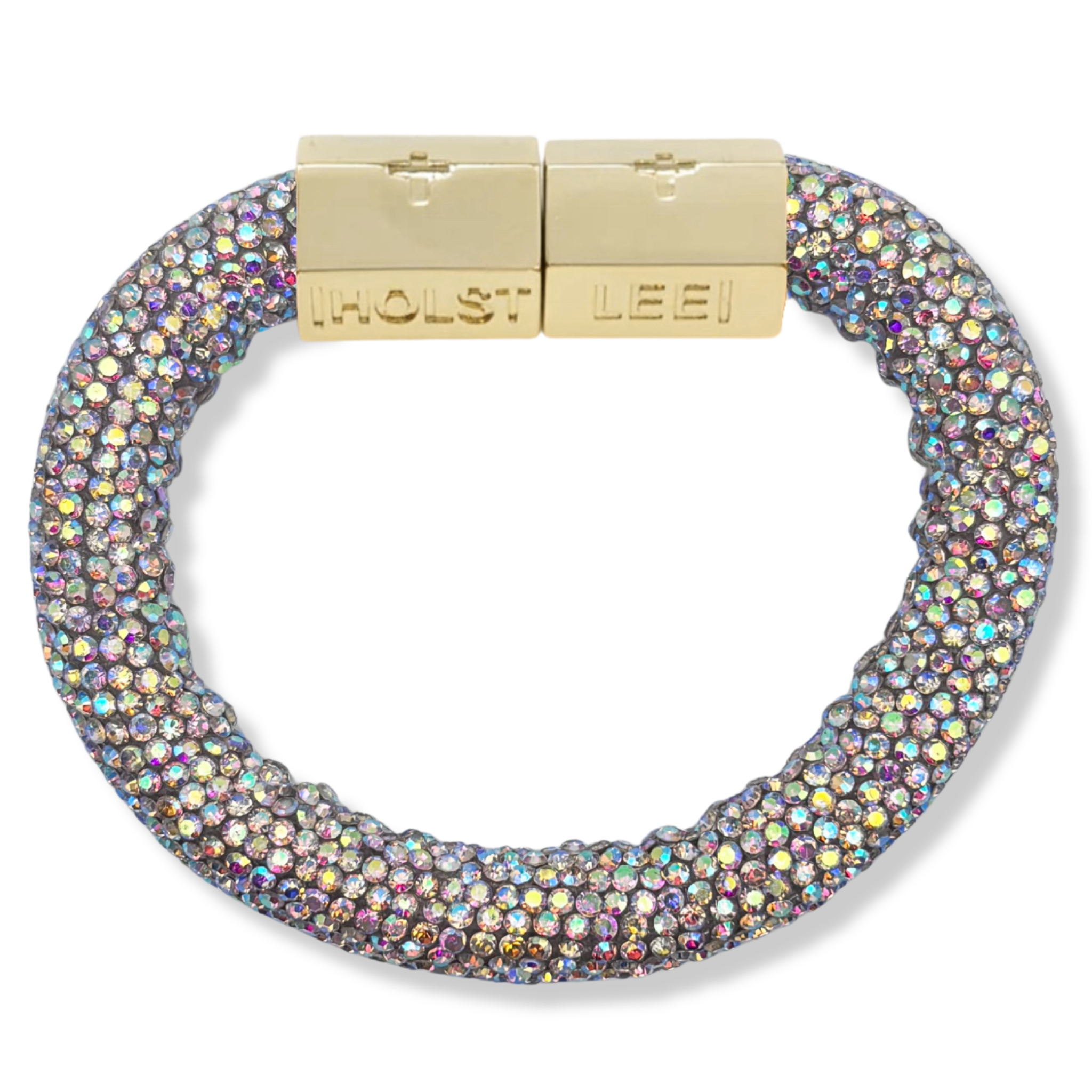 HolographicSparkleBracelet-signaturemagneticclasp