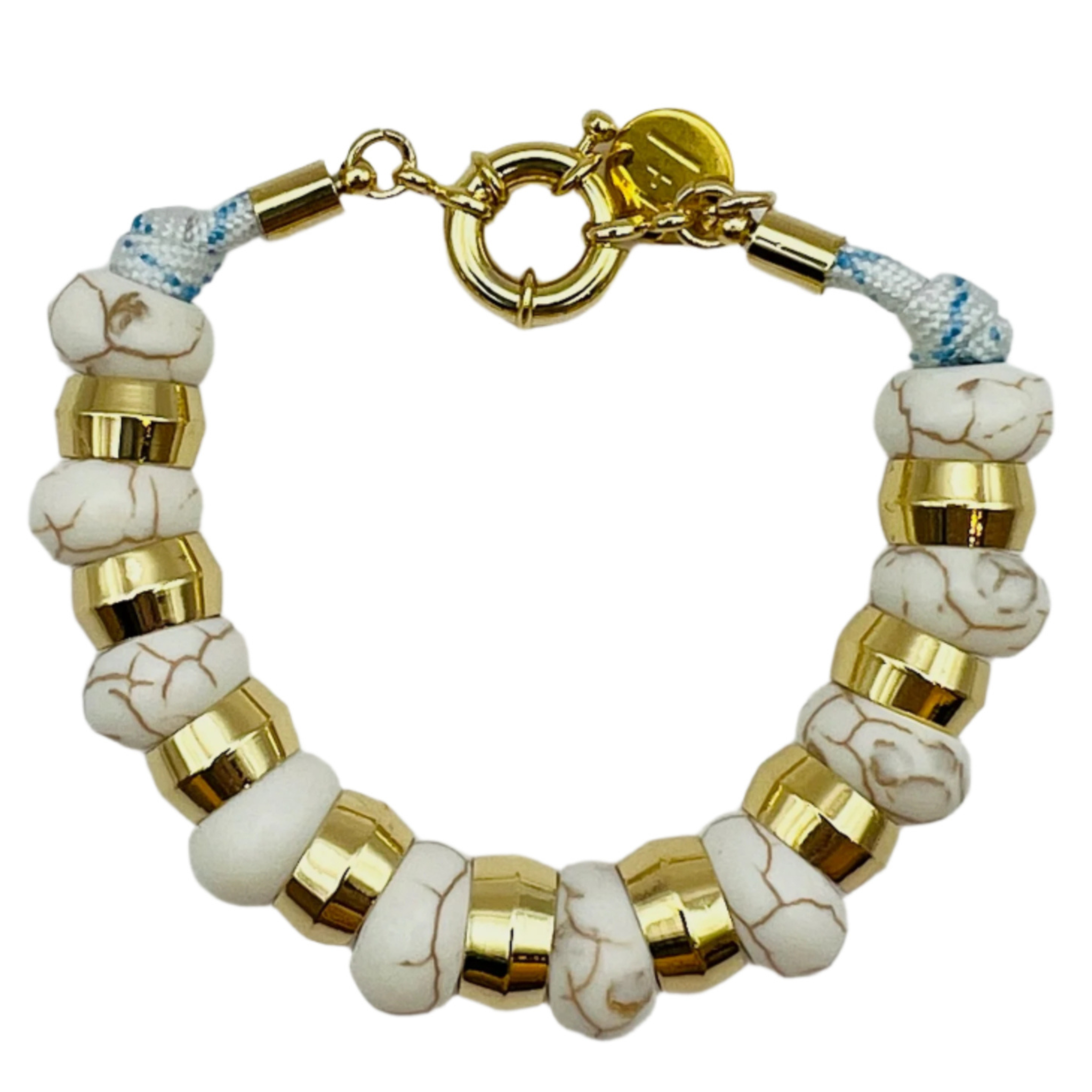 Howlite Semi Precious Bracelet