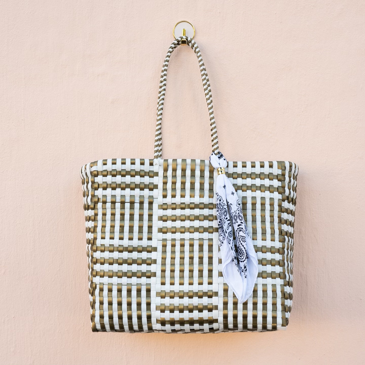 White and Gold Ultimate BeachBag