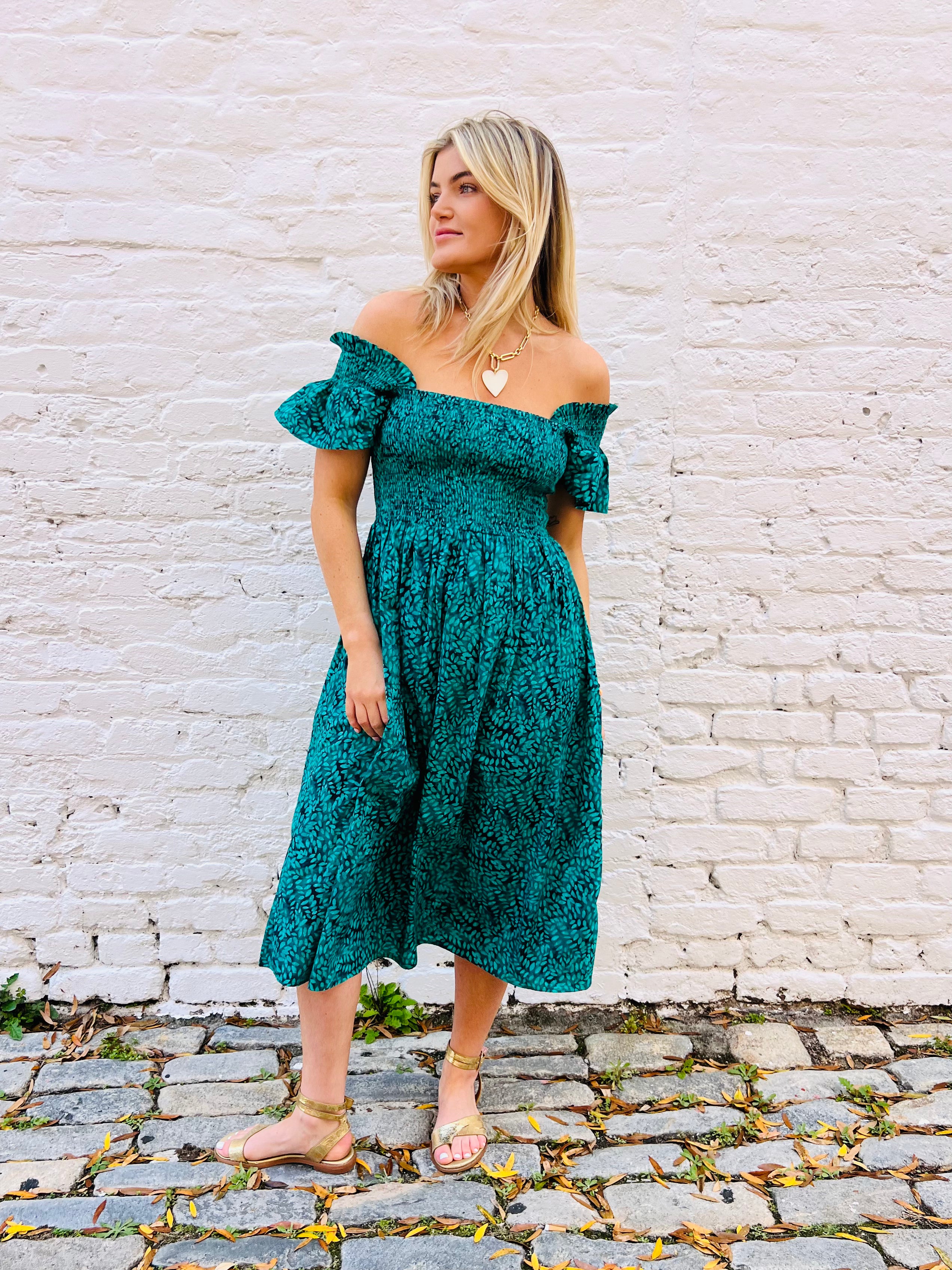 Strohm Smocked Dress Strohm Smocked Dress