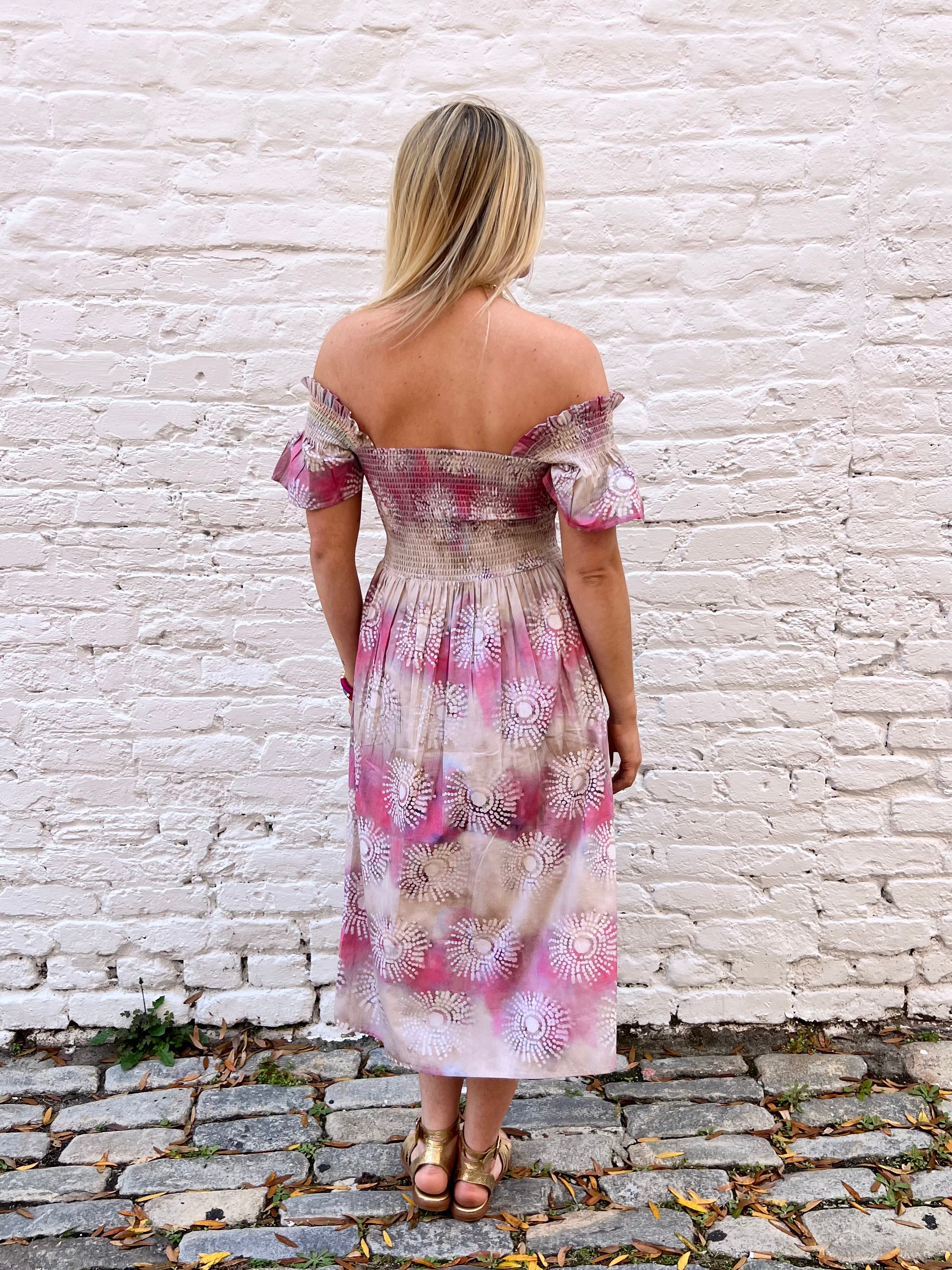 Kristina Smocked Dress