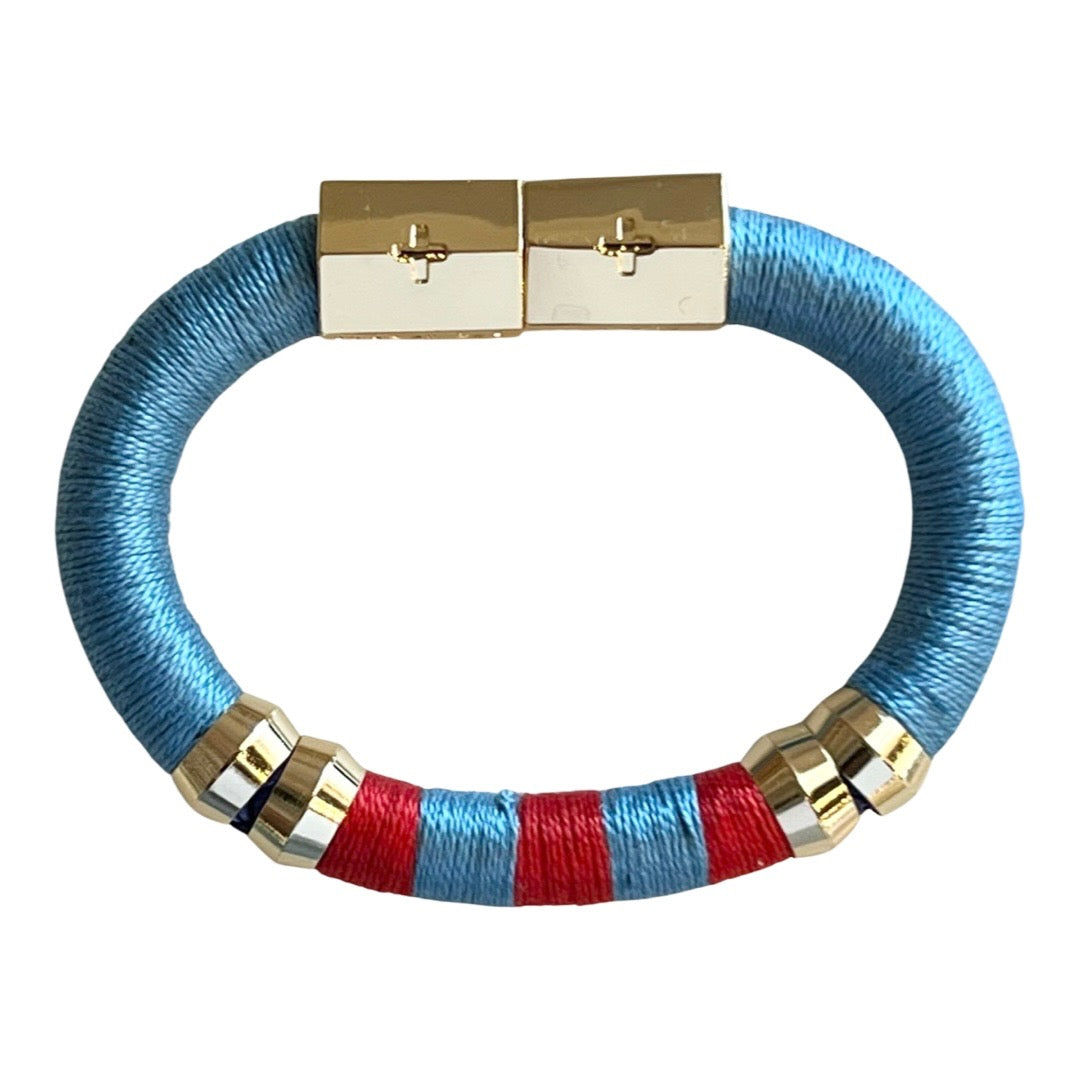 Gameday Bracelet Blue and Red