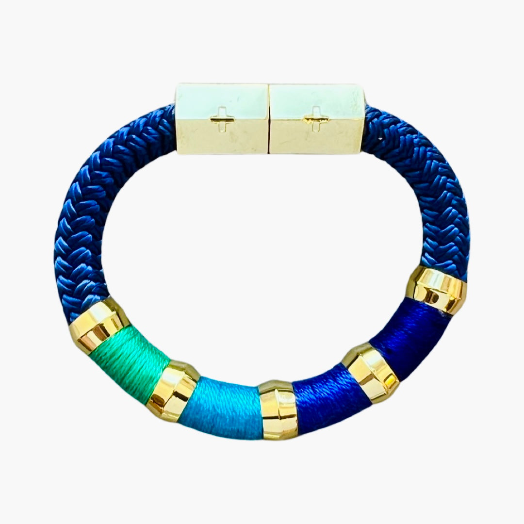 Colorblock Bracelet Casa Azul