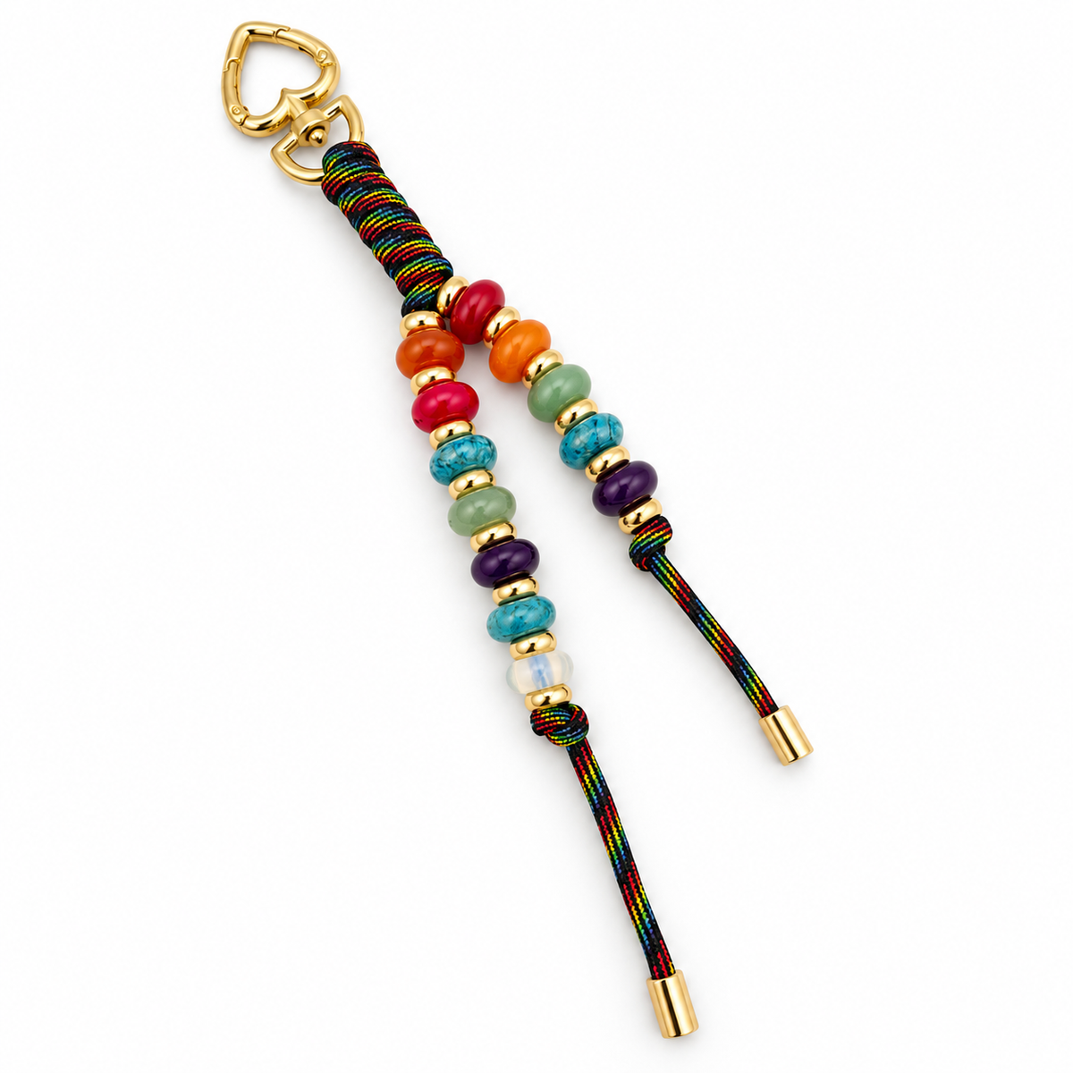 Beaded Bag Charm