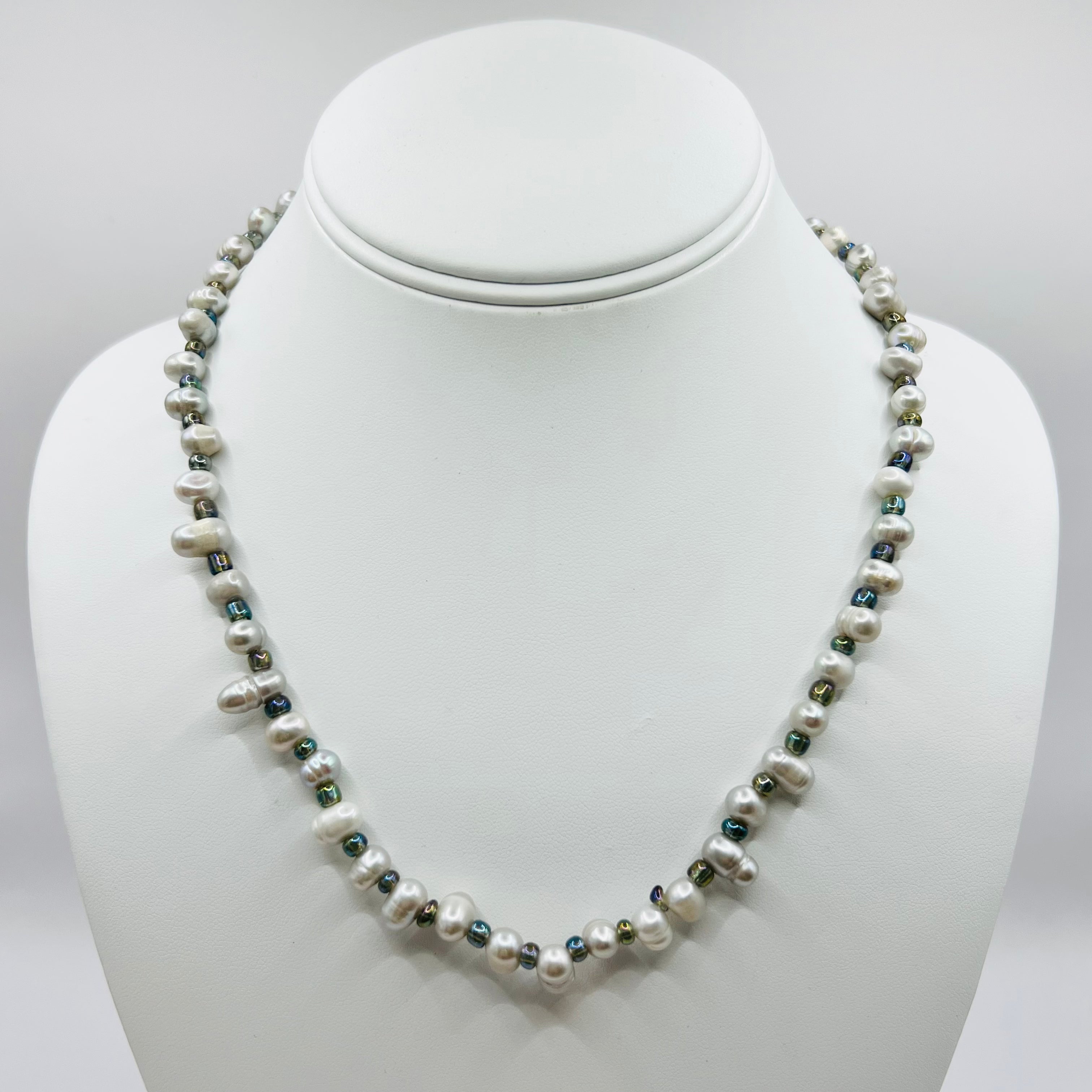 Grey Pearl Necklace