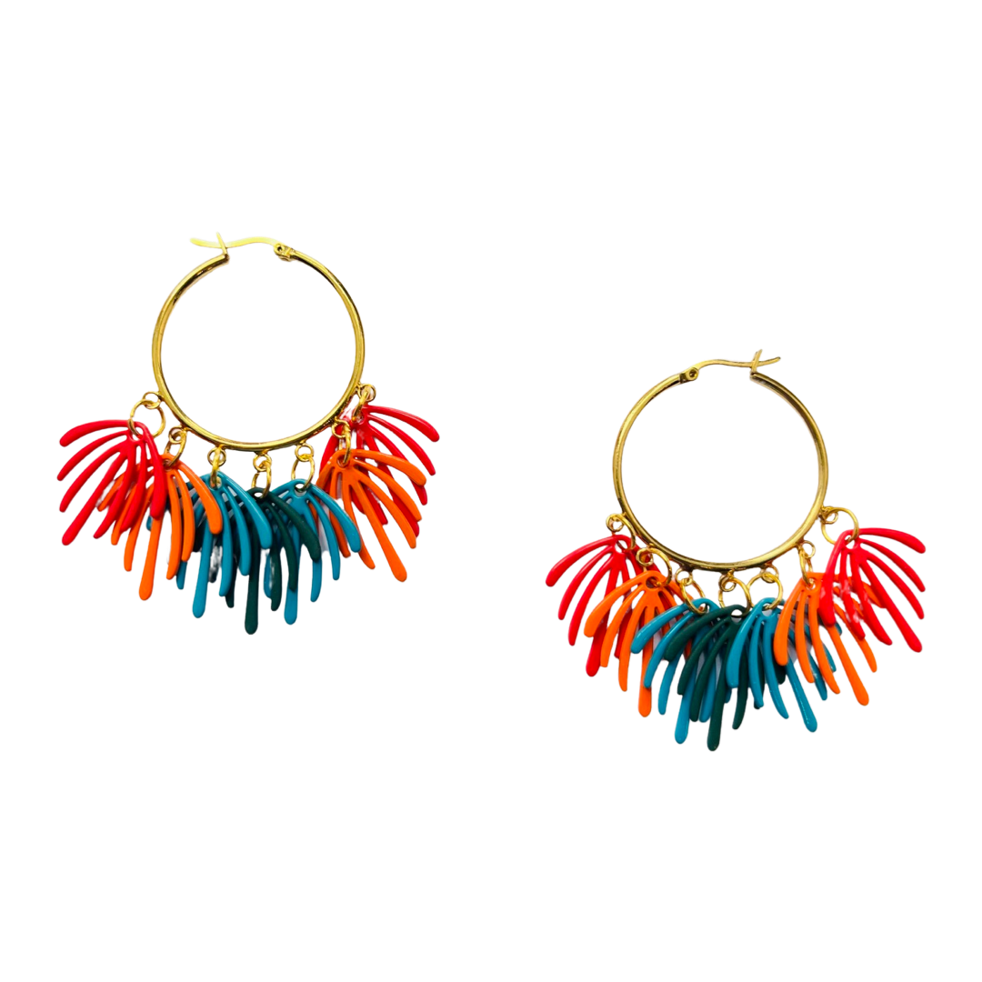 Matisse Earrings Reds