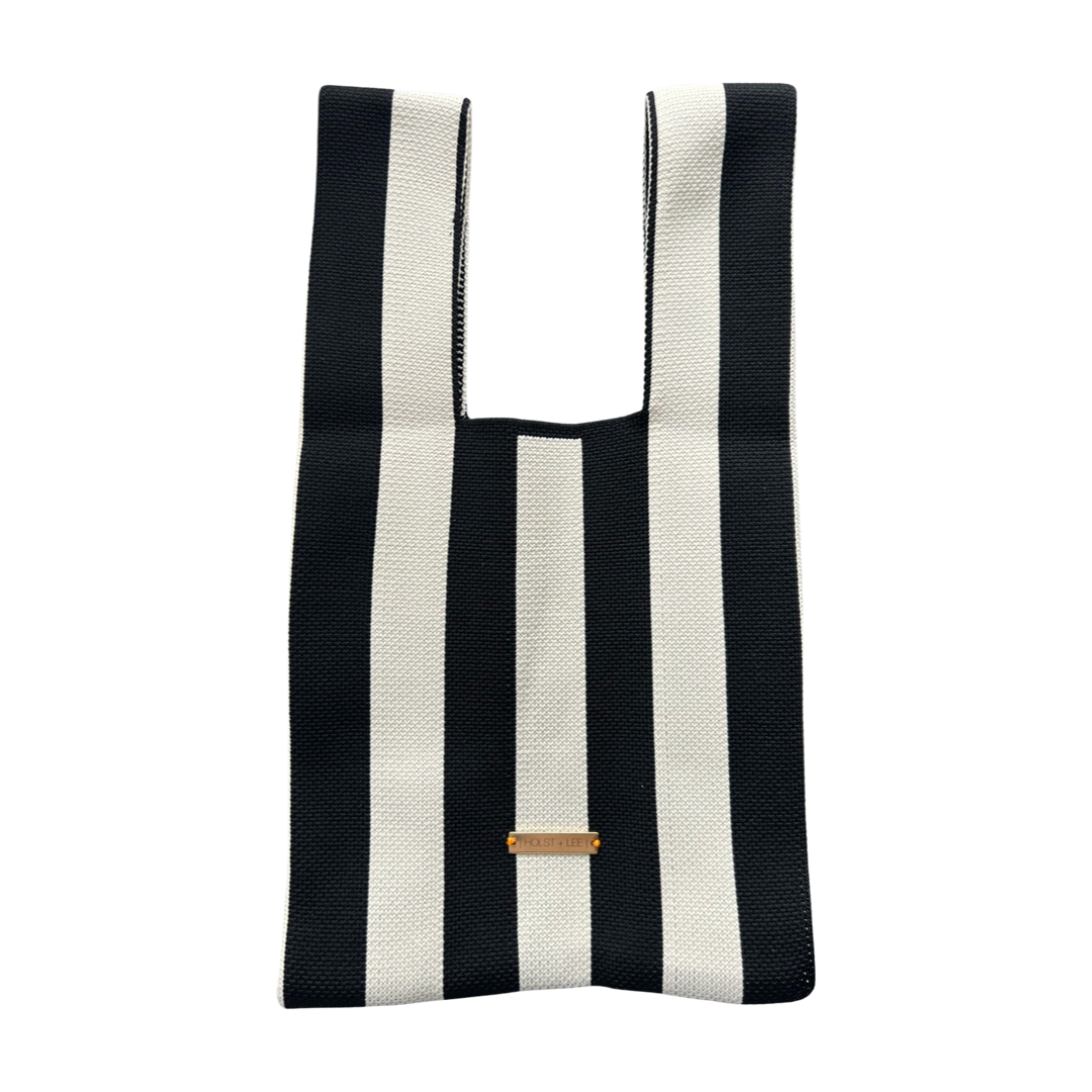 Wristlet Bag Black/White