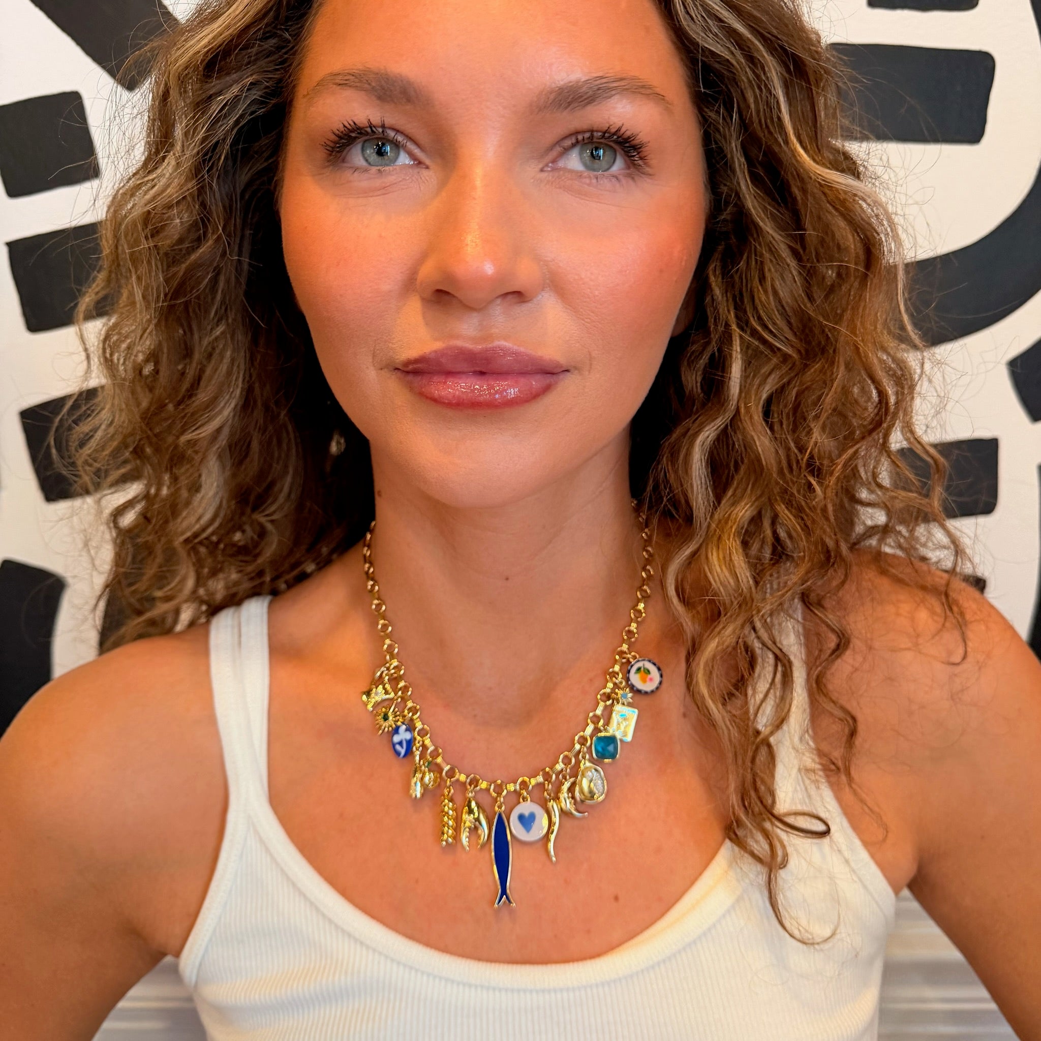 La Dolce Vita Necklace - on model