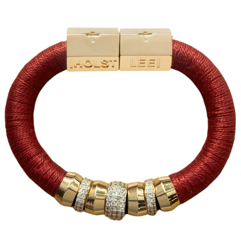 Luxe Classic Bracelet Rust signature magnetic clasp