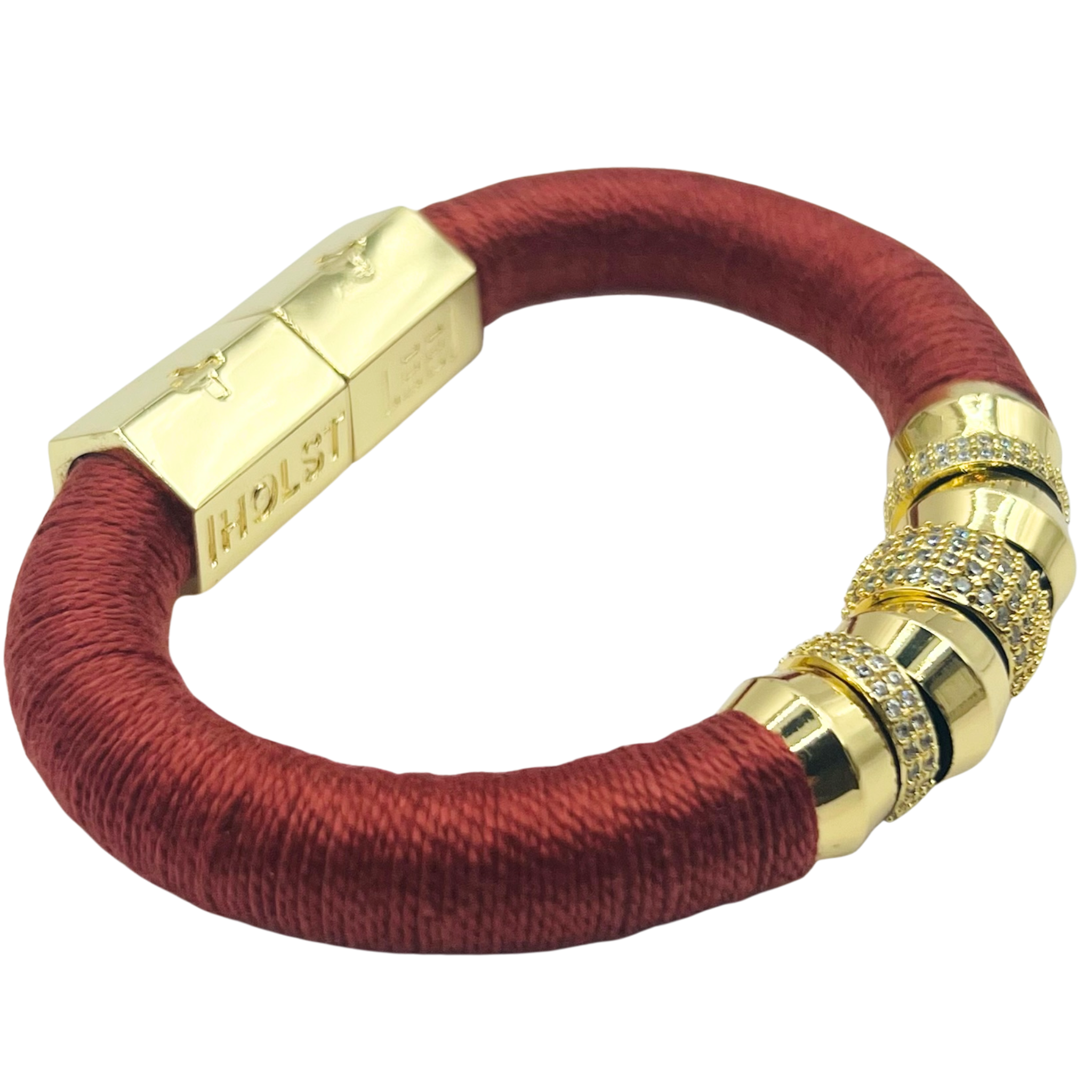 Luxe Classic Bracelet Rust signature magnetic clasp2