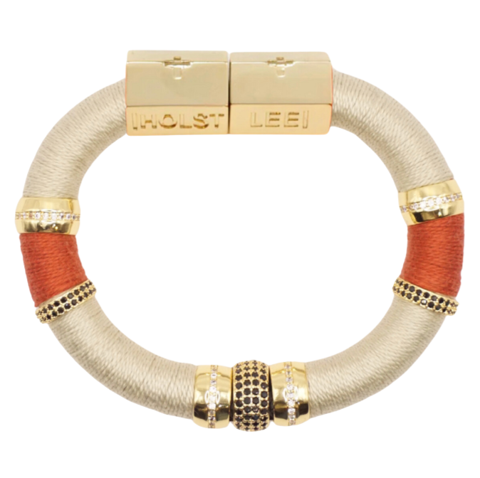 Luxe Colorblock Bracelet Barcelona Signature Magnetic Clasp