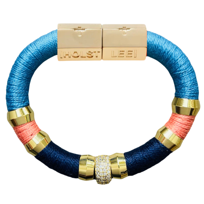 Luxe Colorblock Bracelet Sorrento Signture Magnetic Clasp