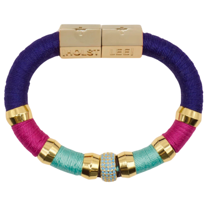 Luxe Colorblock Marrakesh Bracelet Signature Magnetic Clasp
