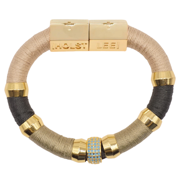 Luxe Colorblock Paris Bracelet Signature Magnetic Clasp