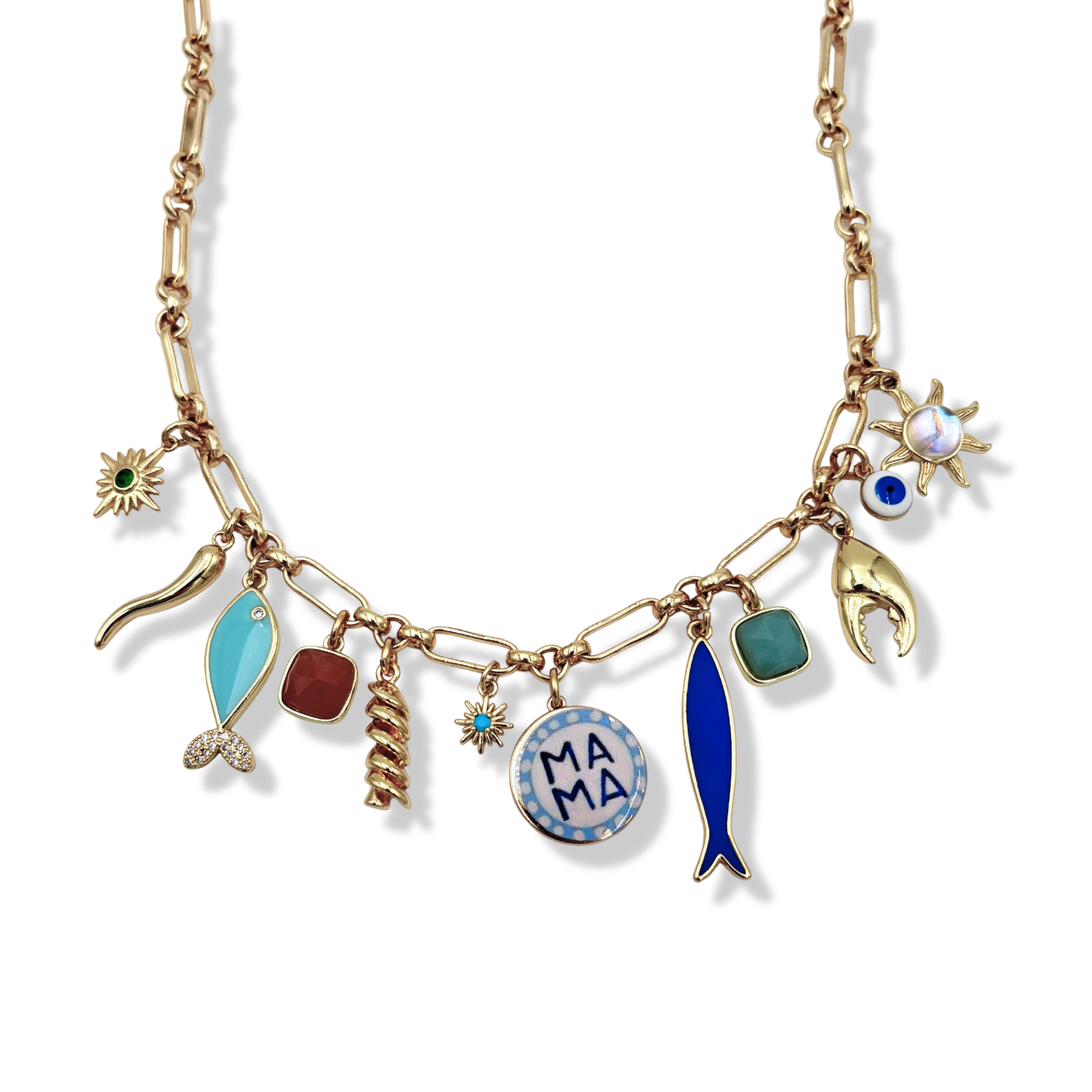 MAMA MIA CHARM NECKLACE