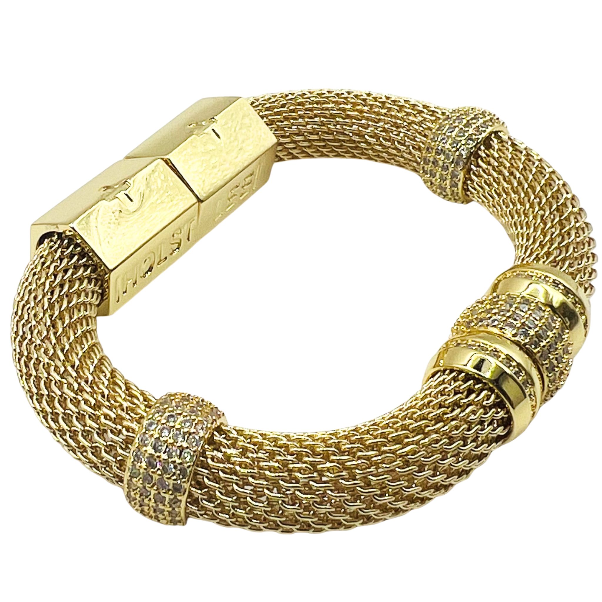 Mesh_Luxe_Fancy_Bracelet_Signature_Magnetic_Clasp2