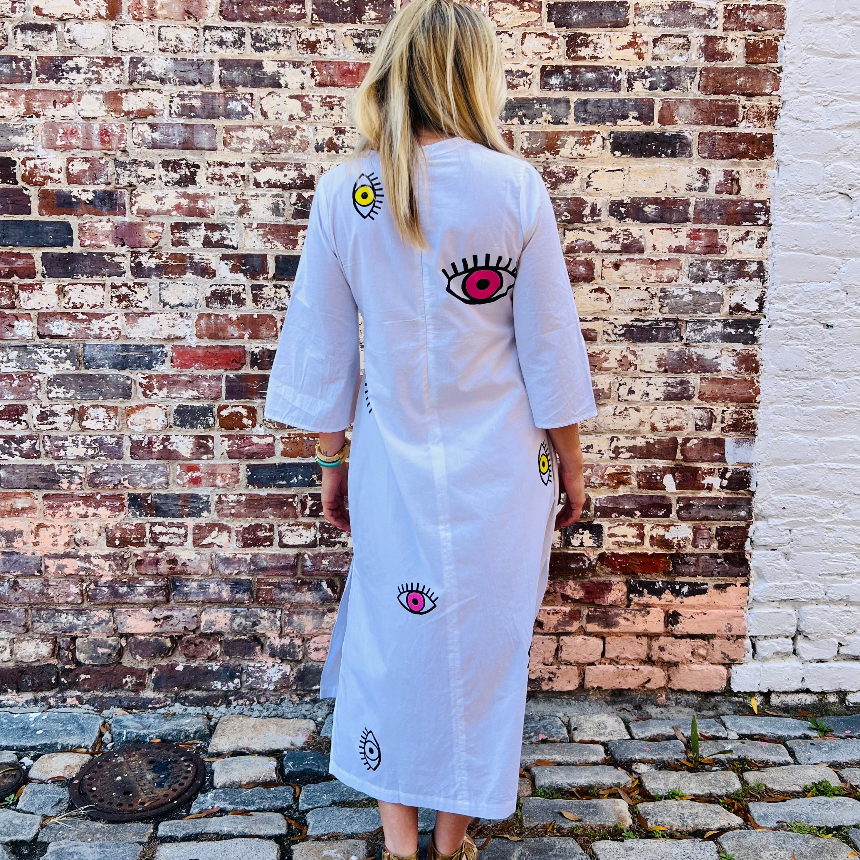 Natalie Kaftan Dress Evil Eye dress by Natalie Holst HOLST + LEE