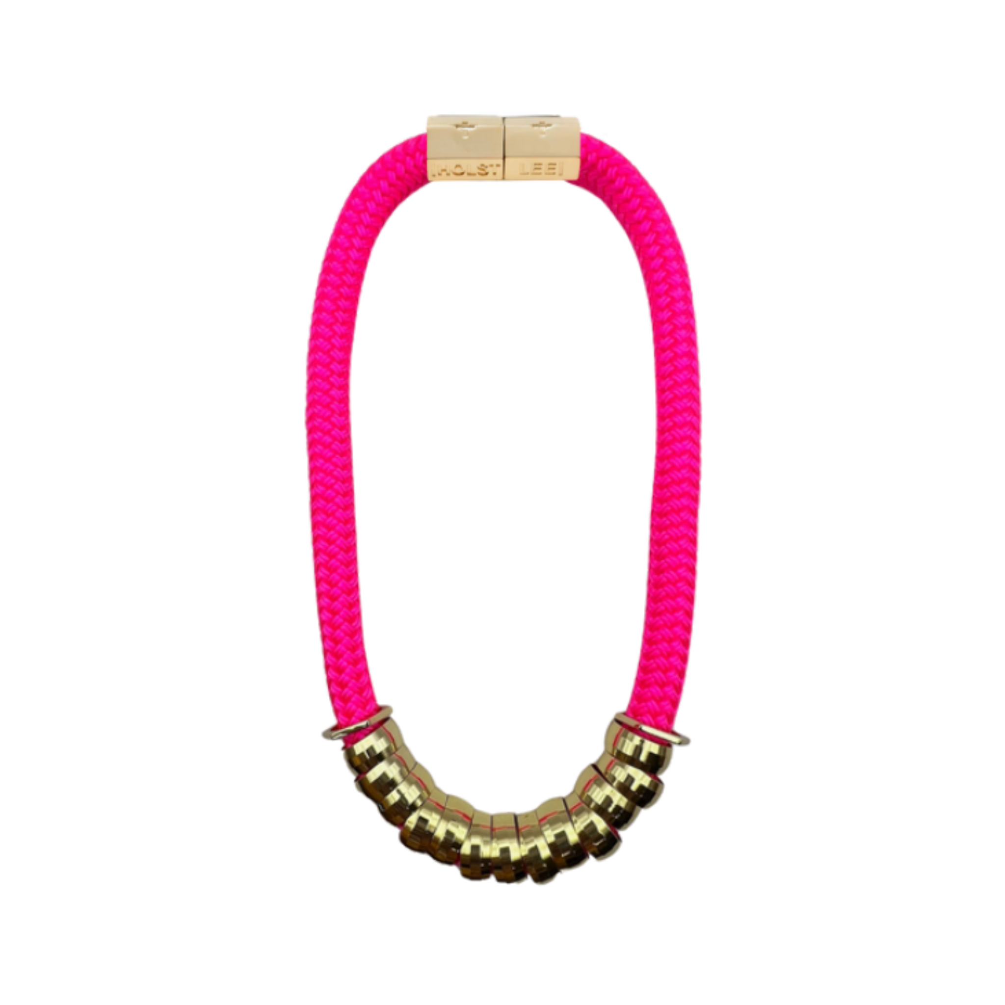  Neon Pink Classic Necklace Signature Magnetic Clasp