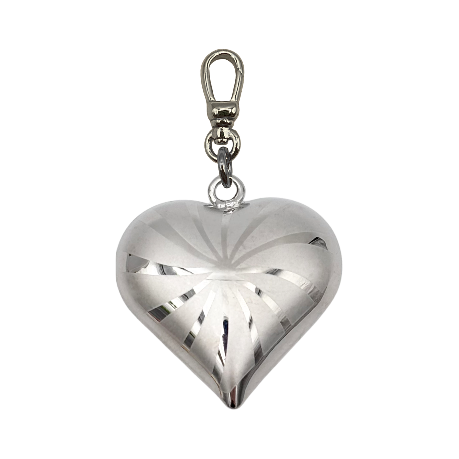 Puff Hearts - Silver