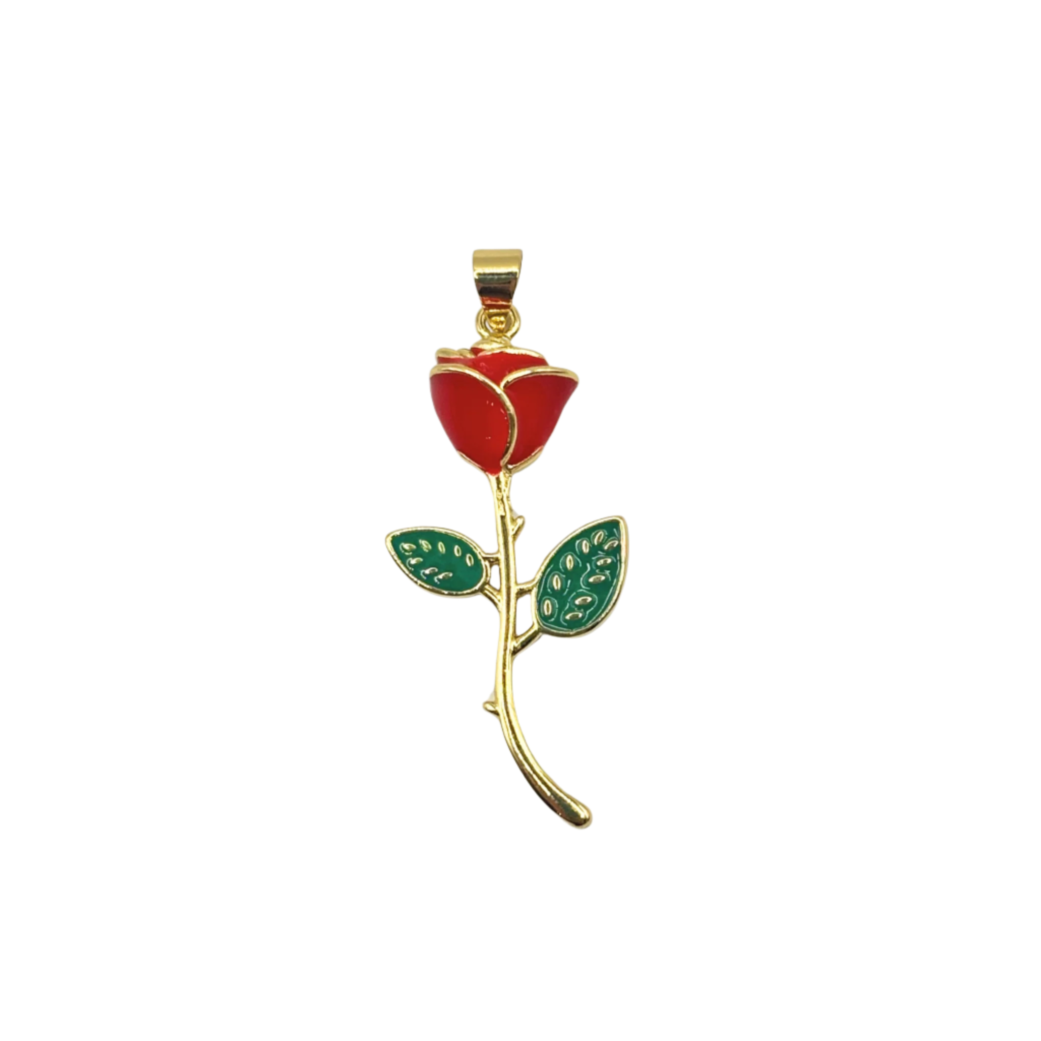 Red Rose Charm