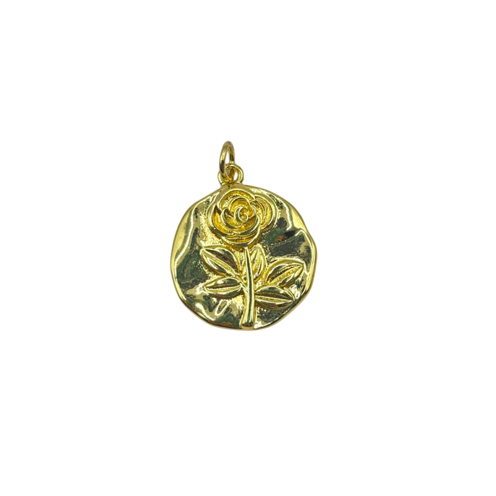 RoseGoldMedallionCharm
