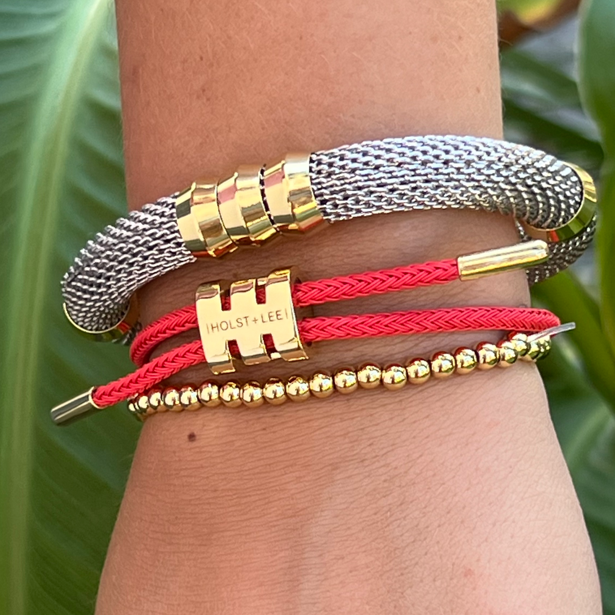 Classic Mesh Bracelet - Two-Tone