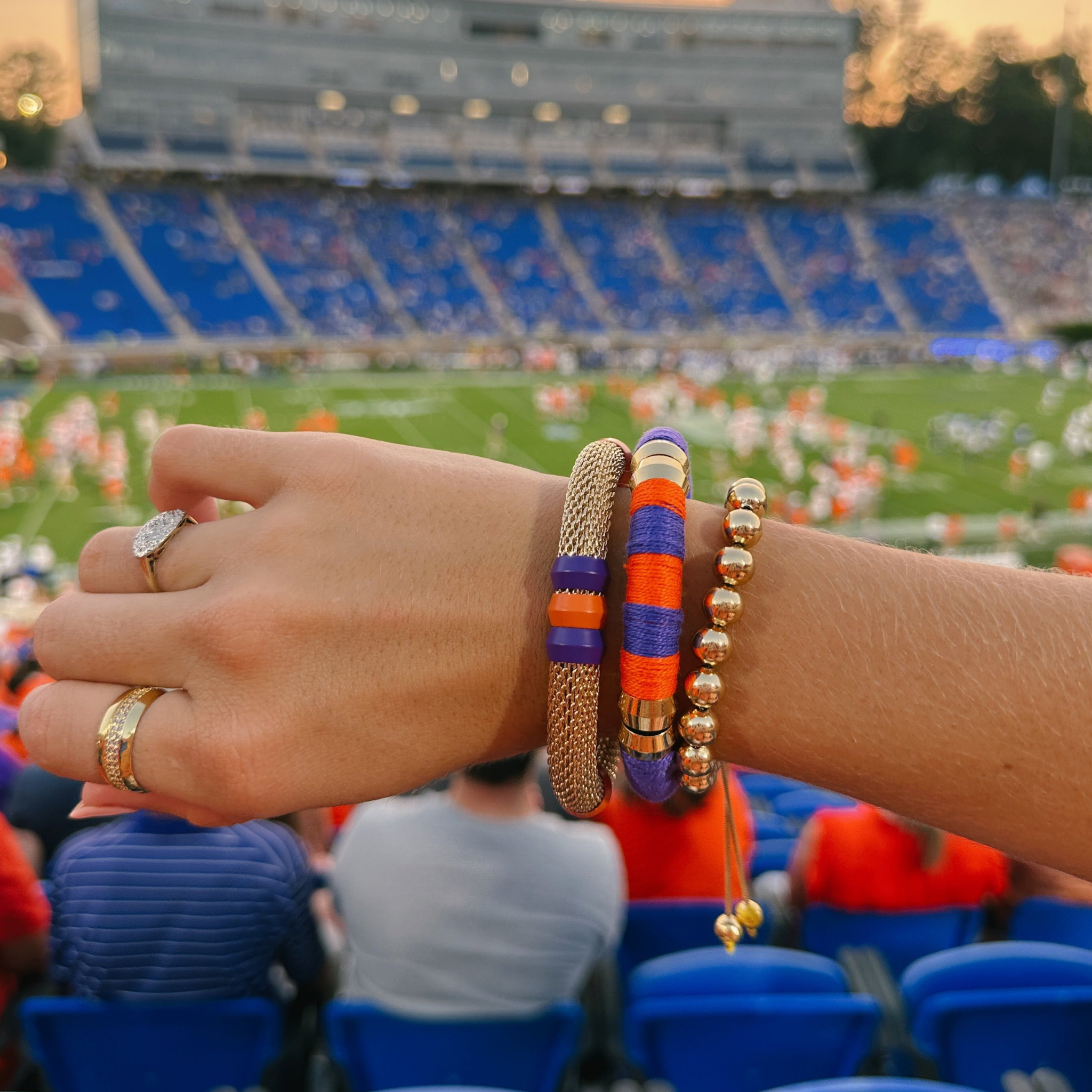 Game day Mesh Bracelets