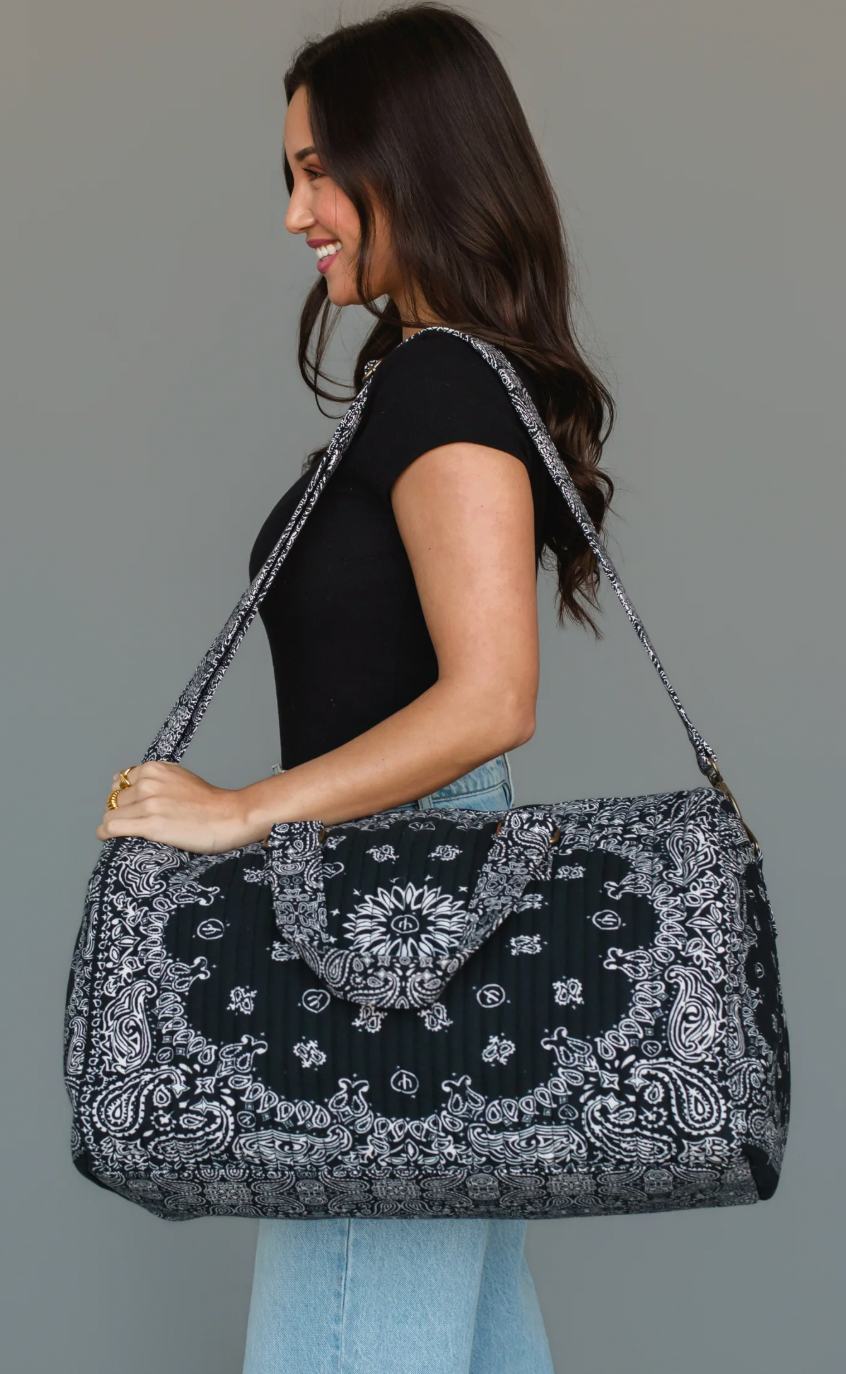 Bandana Duffle Bag