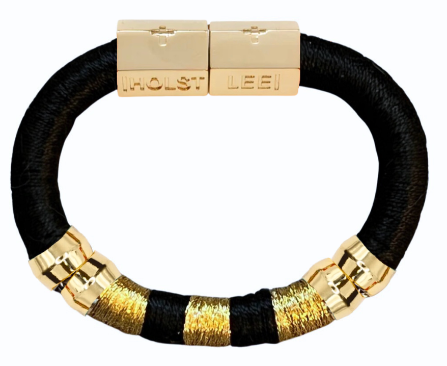 Gameday Bracelet Black and Gold