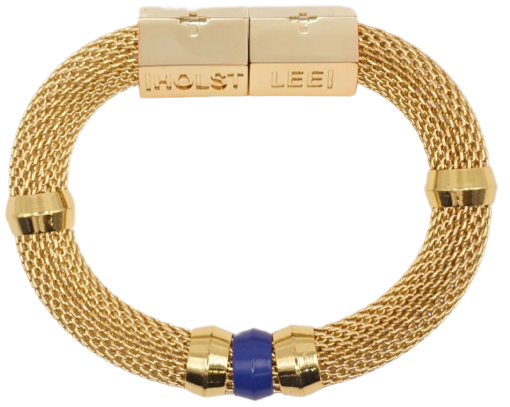 Mesh Candy Bracelet Navy