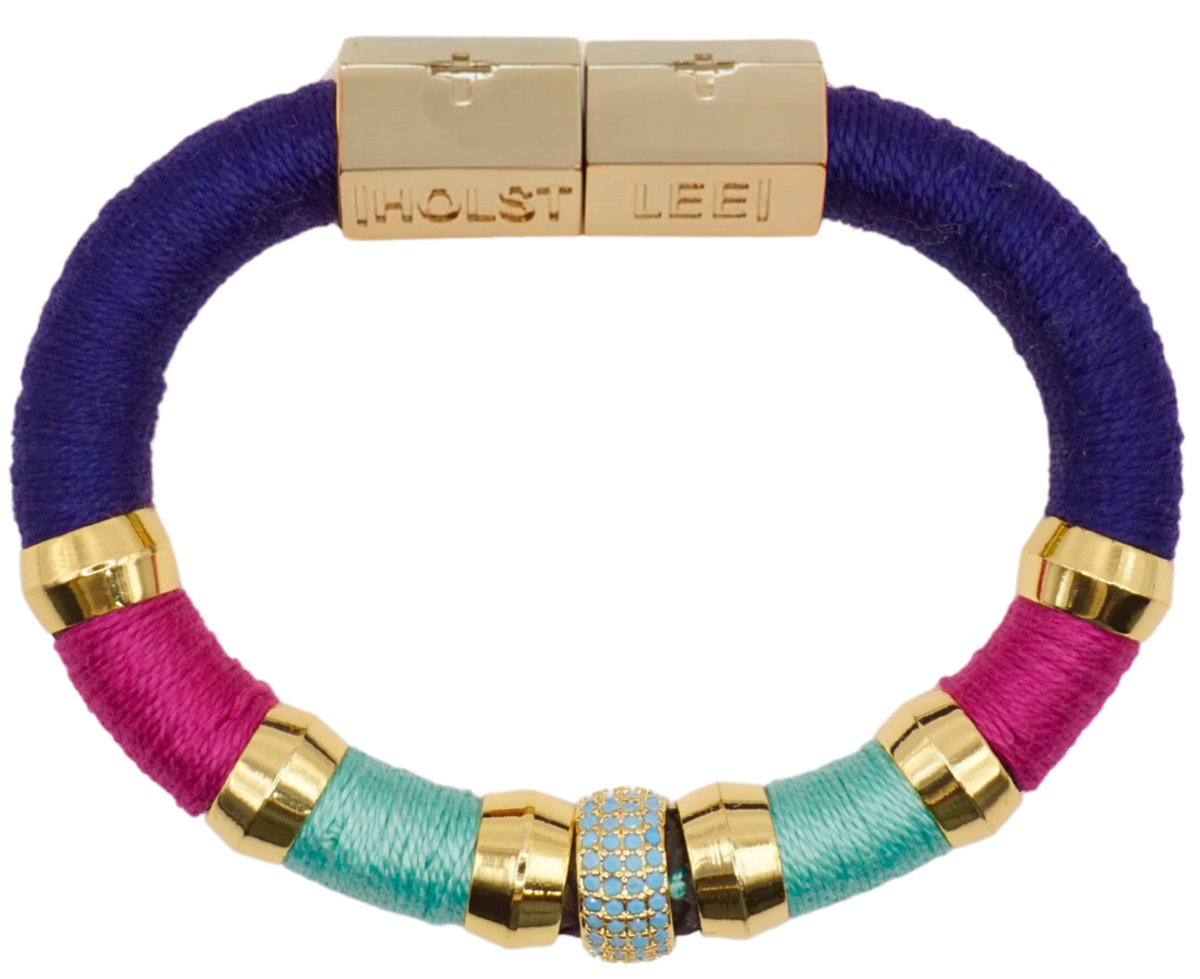 Luxe Colorblock Bracelet Marrakesh