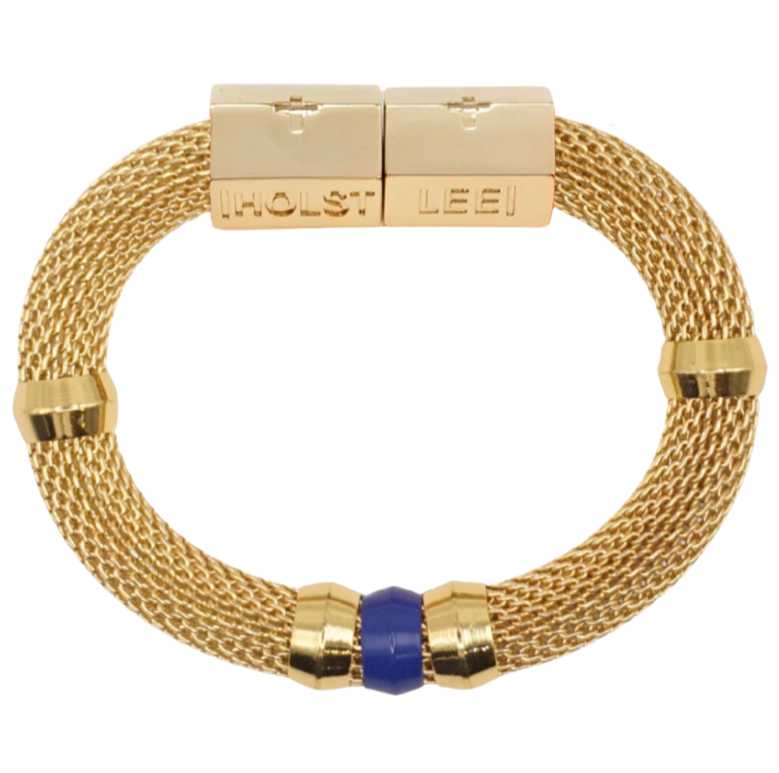 Mesh Candy Bracelet Navy