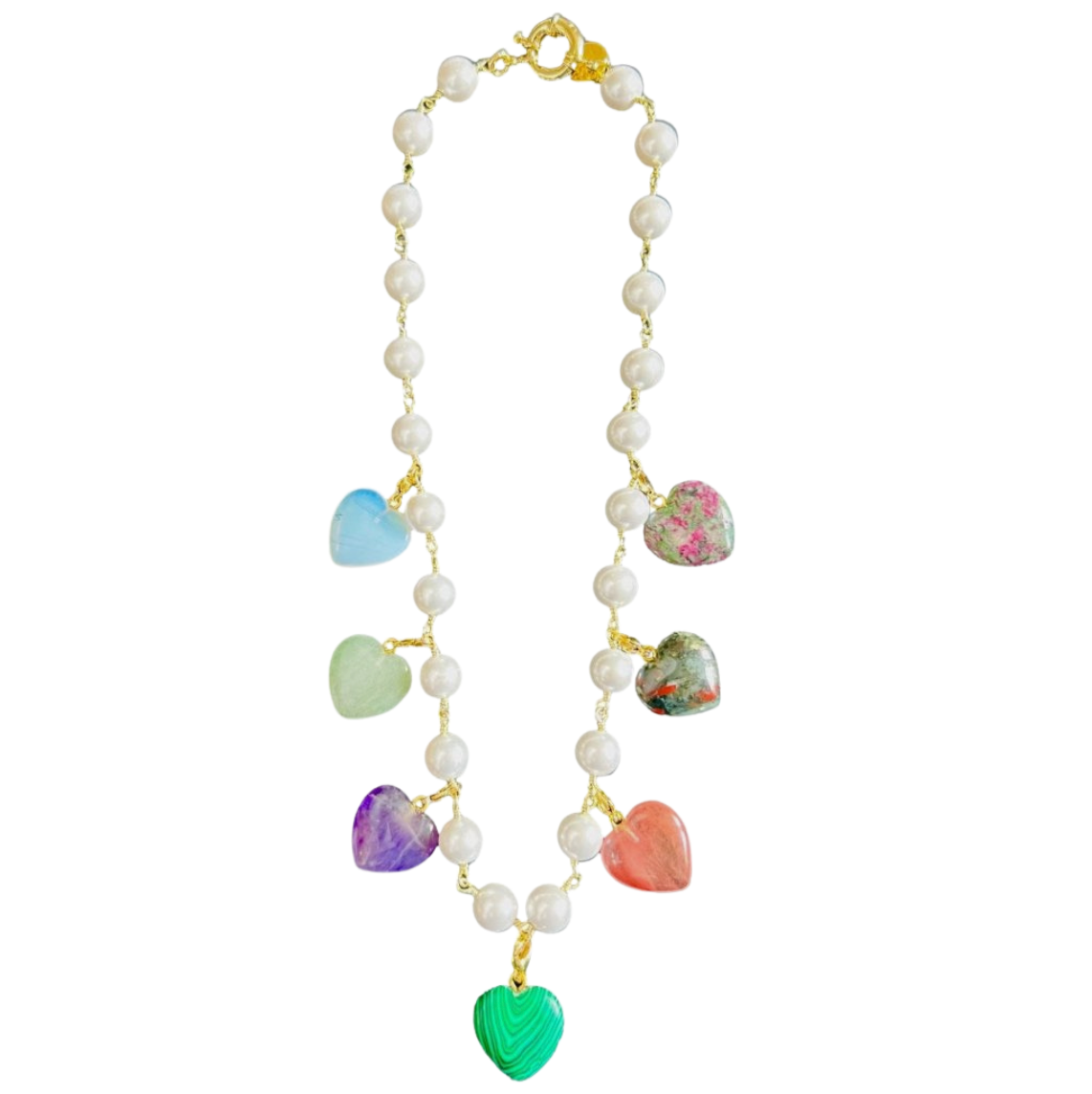 Pearl Heart Necklace – HOLST + LEE Pearl Heart Necklace – HOLST + LEE