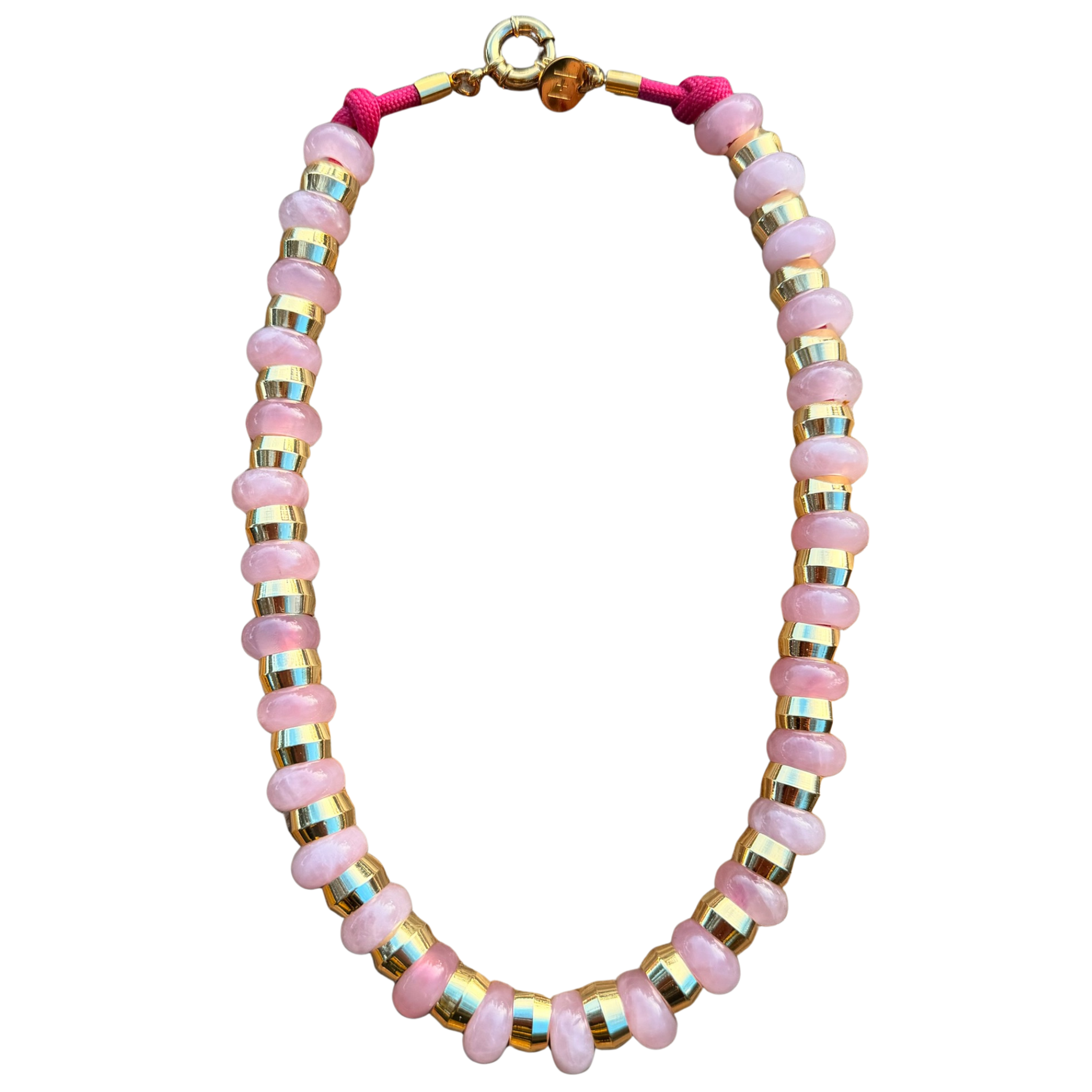 Semi-preciousnecklace-rosequartz