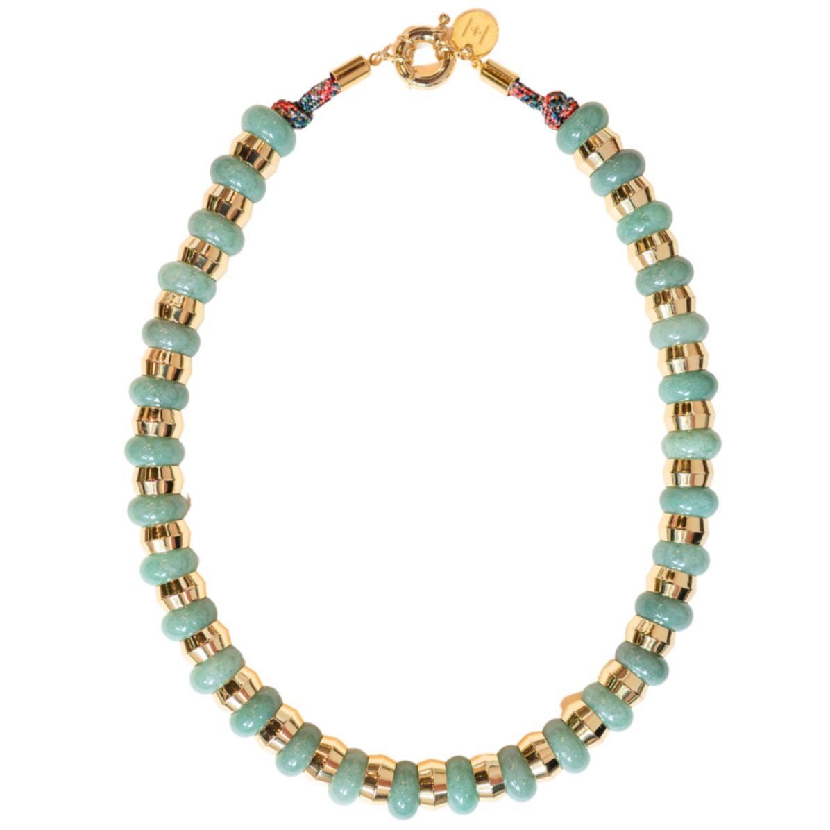 Semi Precious Jade Necklace 