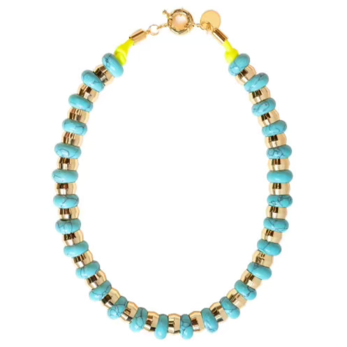 Semi Precious Turquoise Necklace 