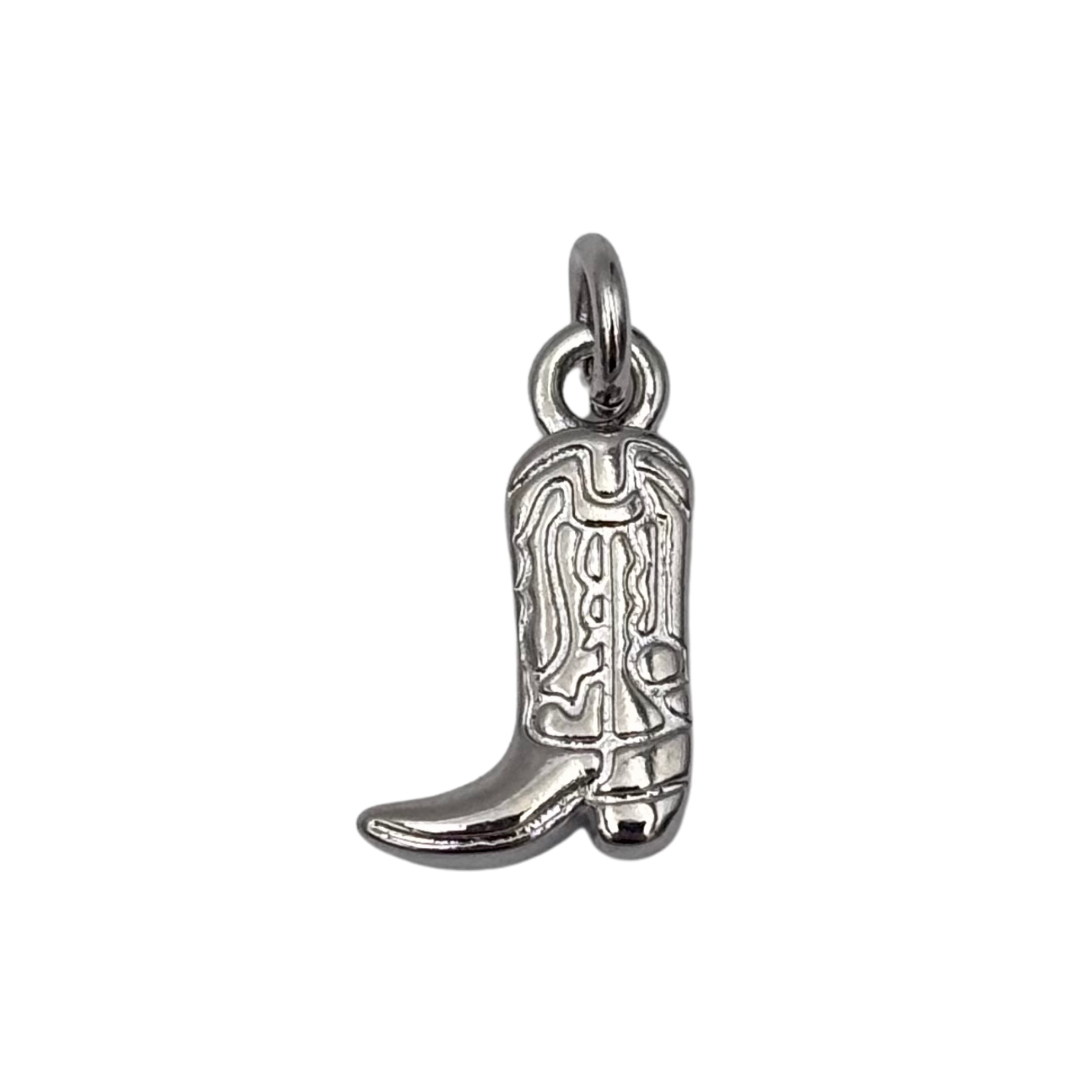 Silver cowboy charm with detail by HOLST+LEE