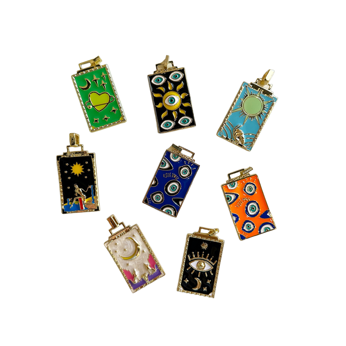 Graphic Pendant Charms