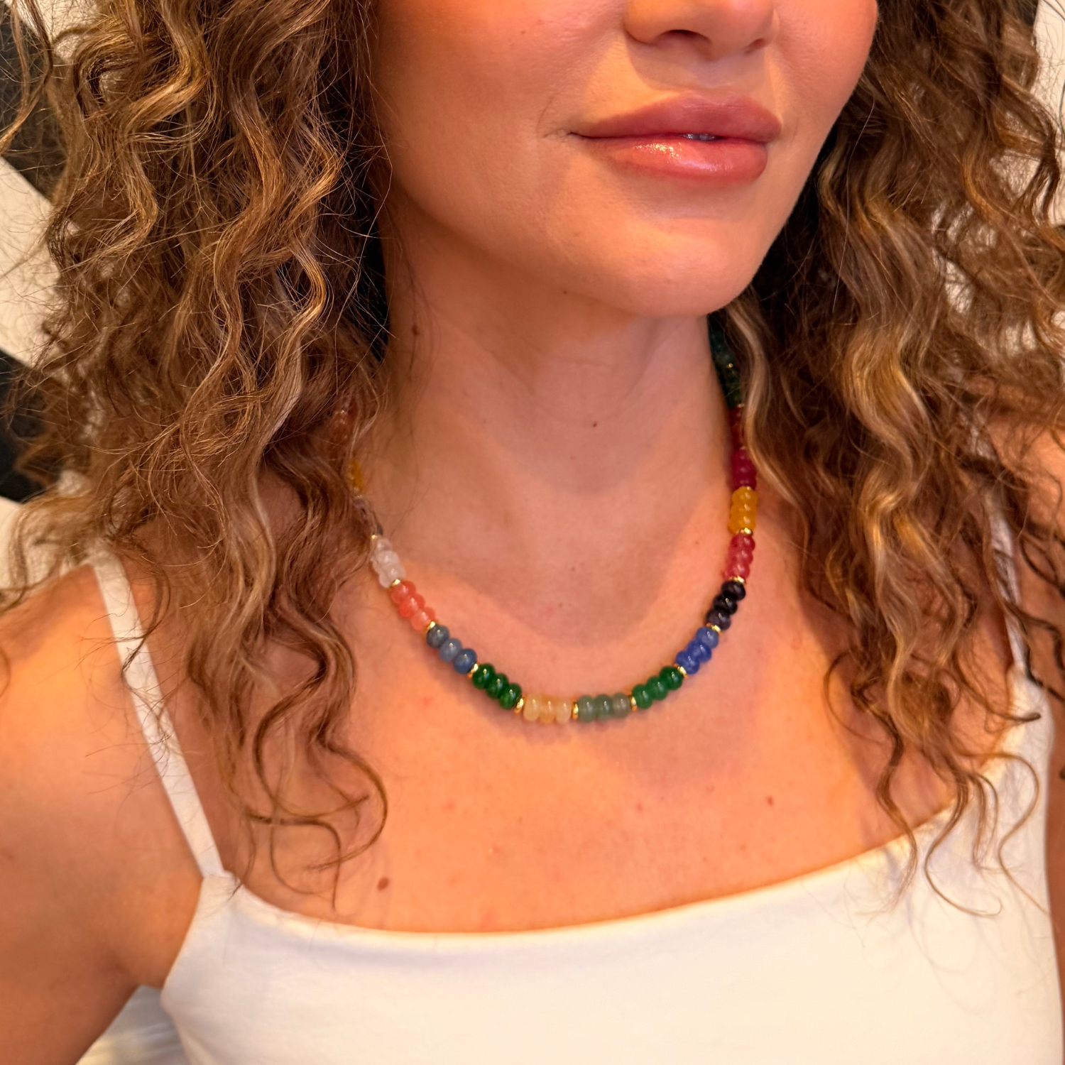 TropicalGemNecklace-onmodelNecklace