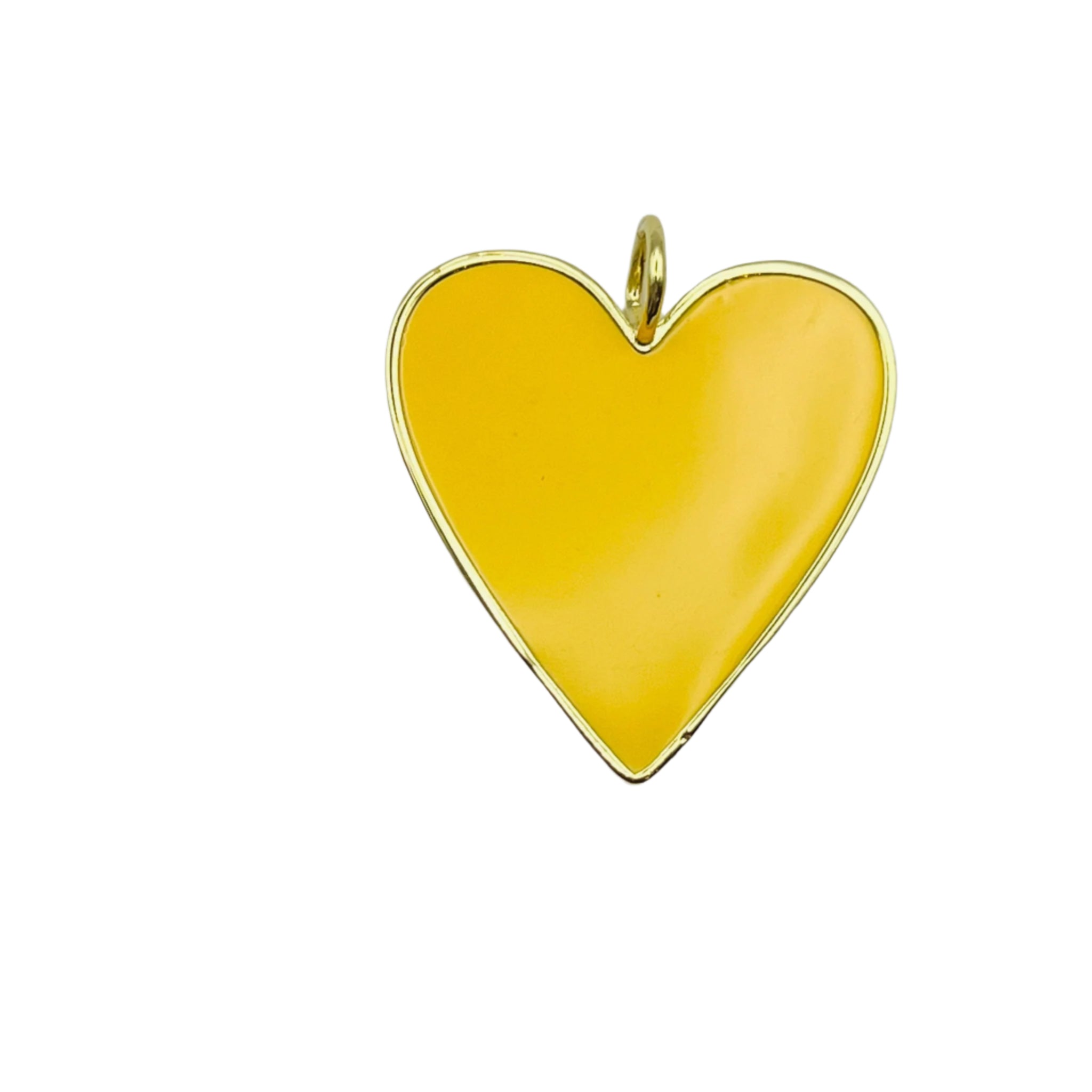 Yellow Heart Pendant