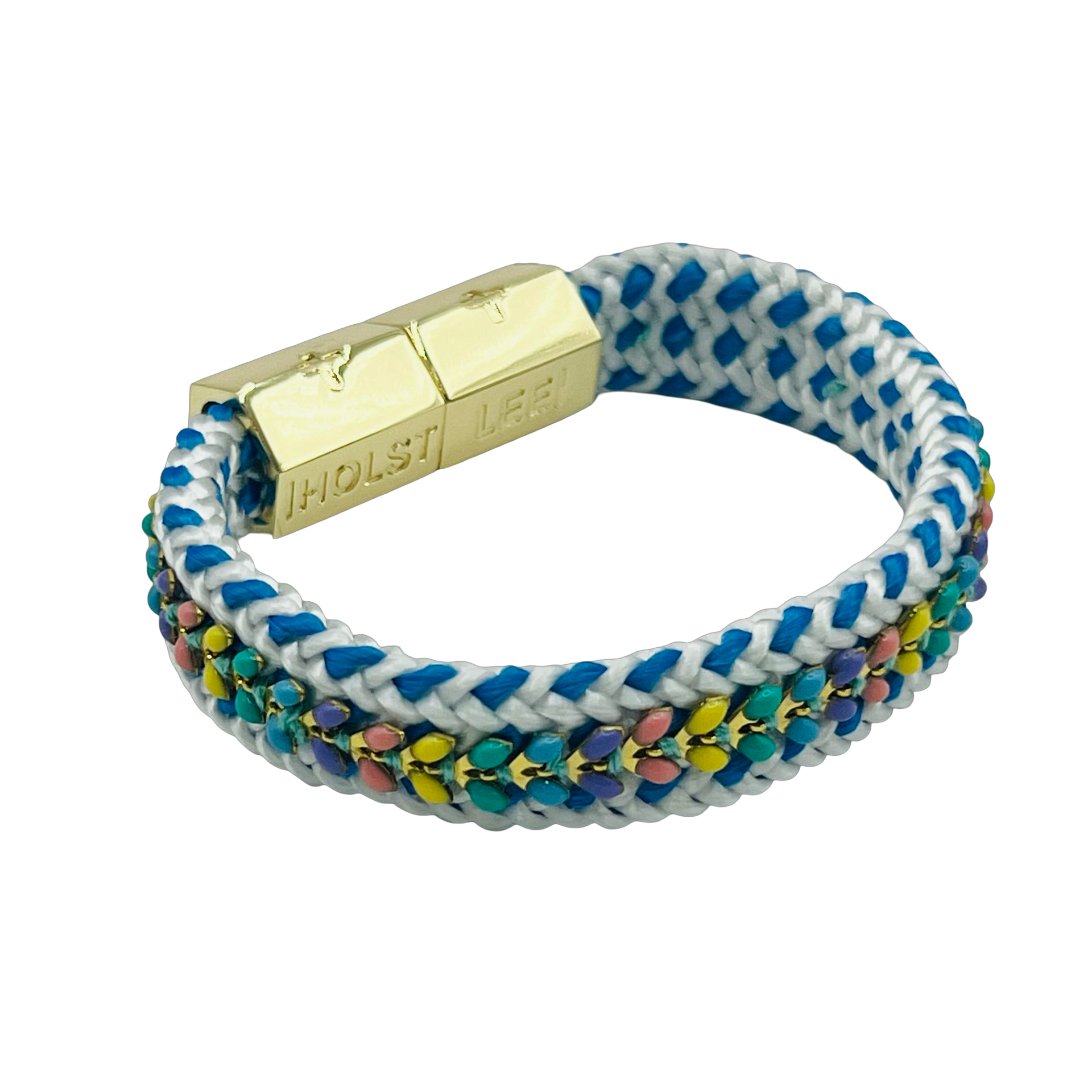 Rainbow Rope Bracelet - Pastel Signature Magnetic Clasp