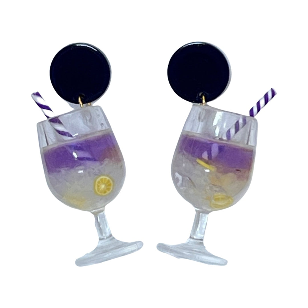 Cocktail Earrings Sangria