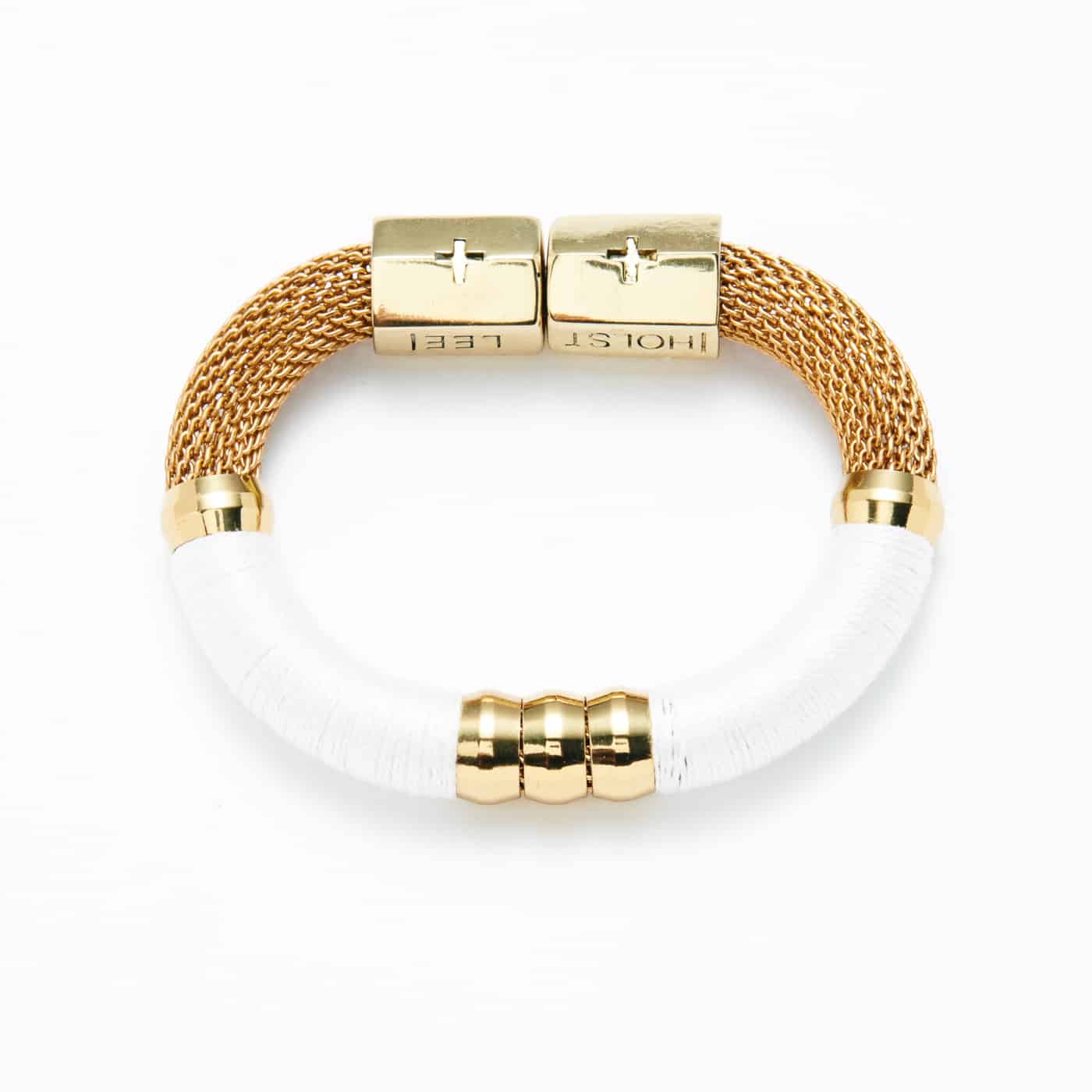Mesh Classic White Bracelet - HOLST + LEE