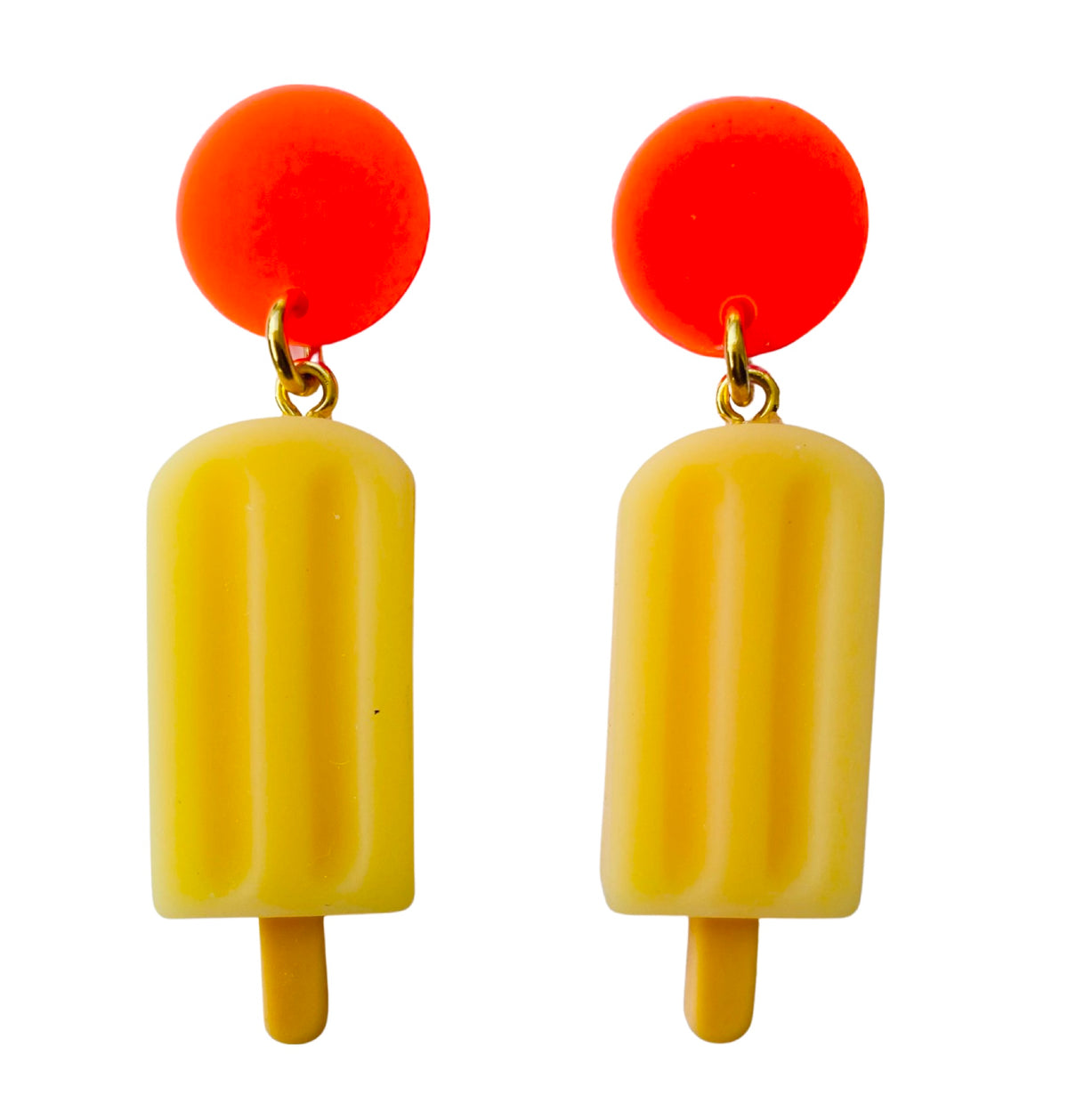 Small Popsicle Mango Earrings