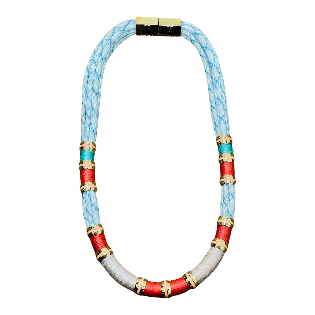 Colorblock Necklace Spritz