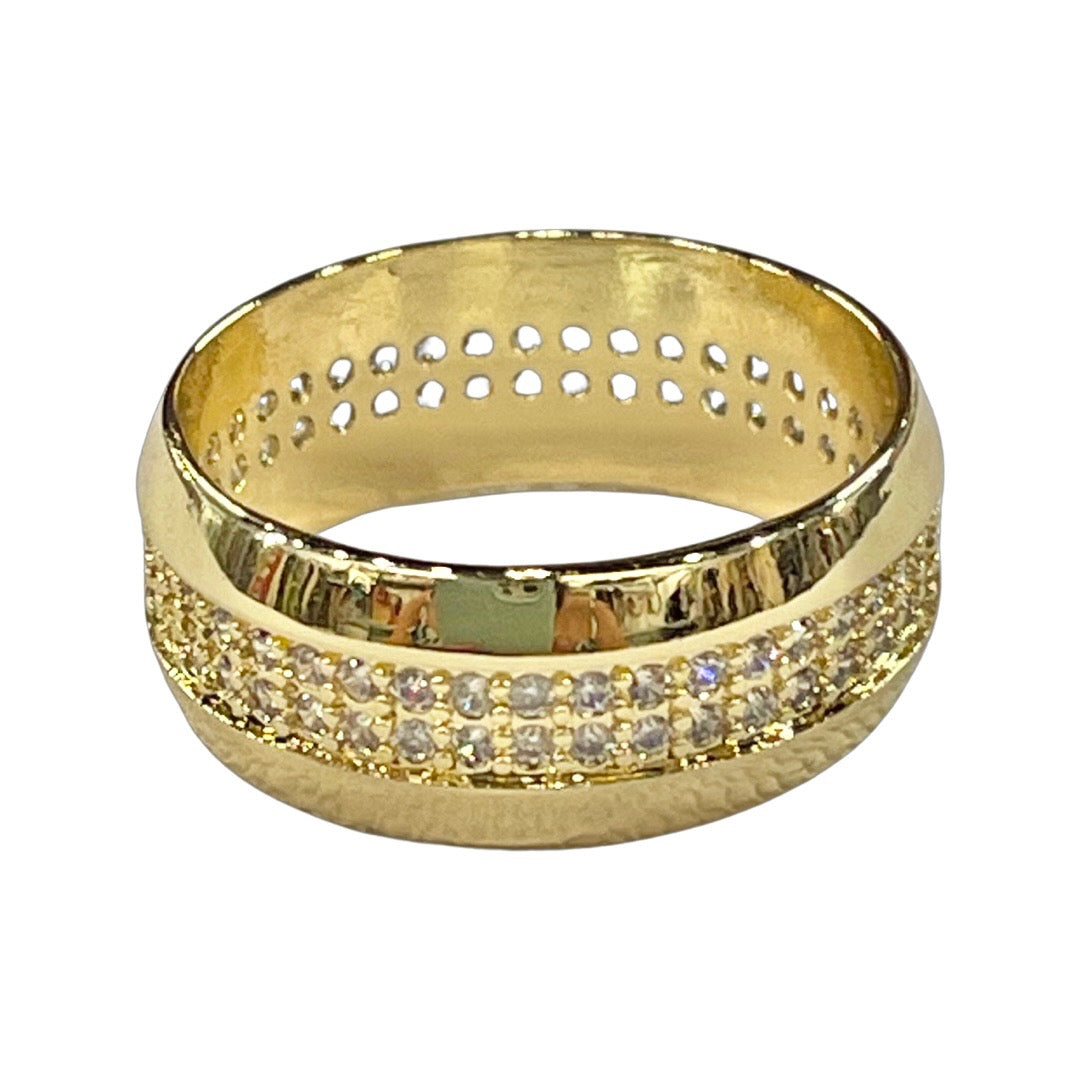 Classic Clear Rhinestone Ring
