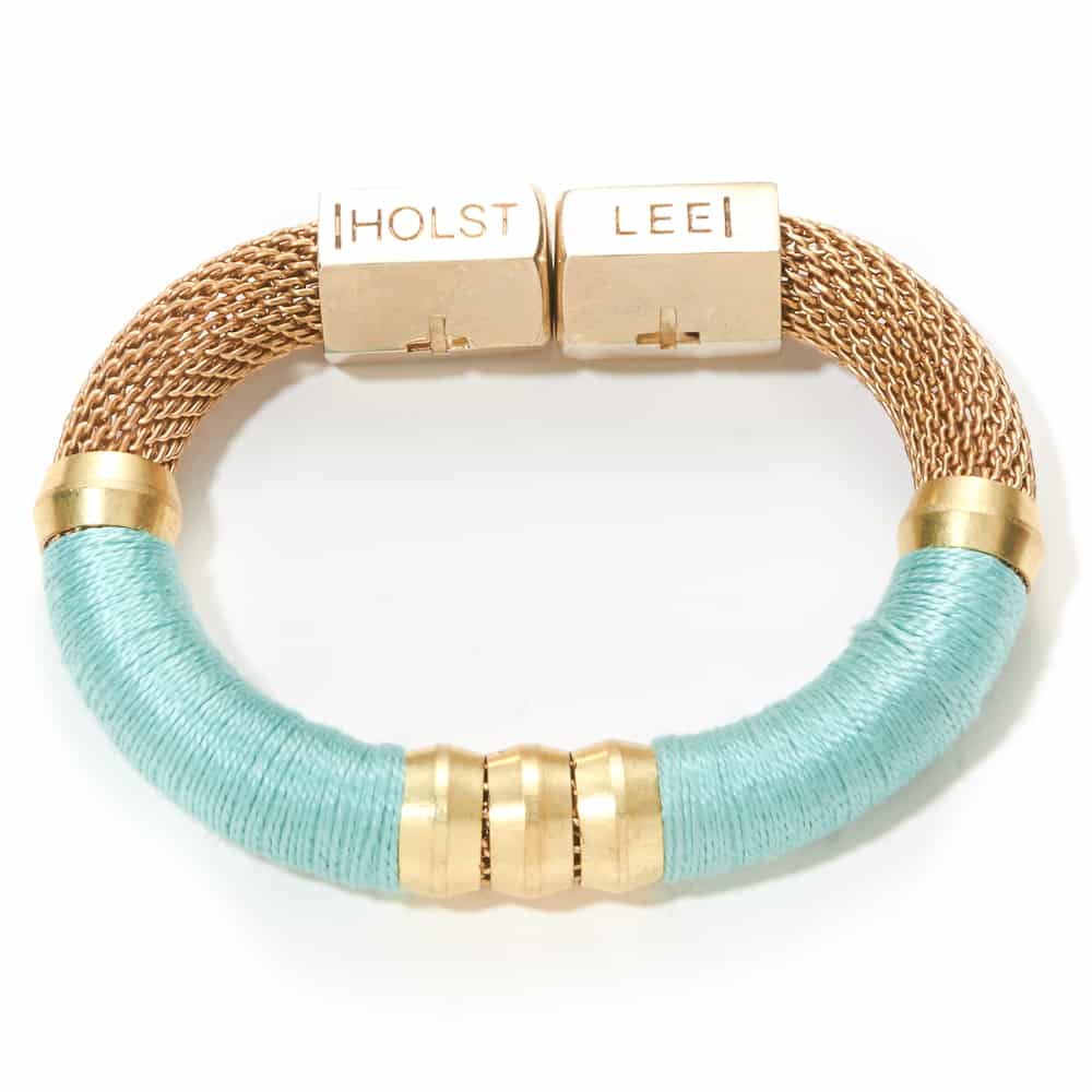Mesh Classic Light Turquoise Bracelet
