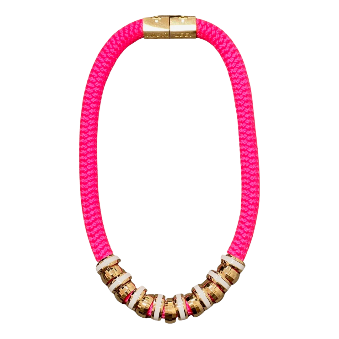Classic Necklace Hot Pink